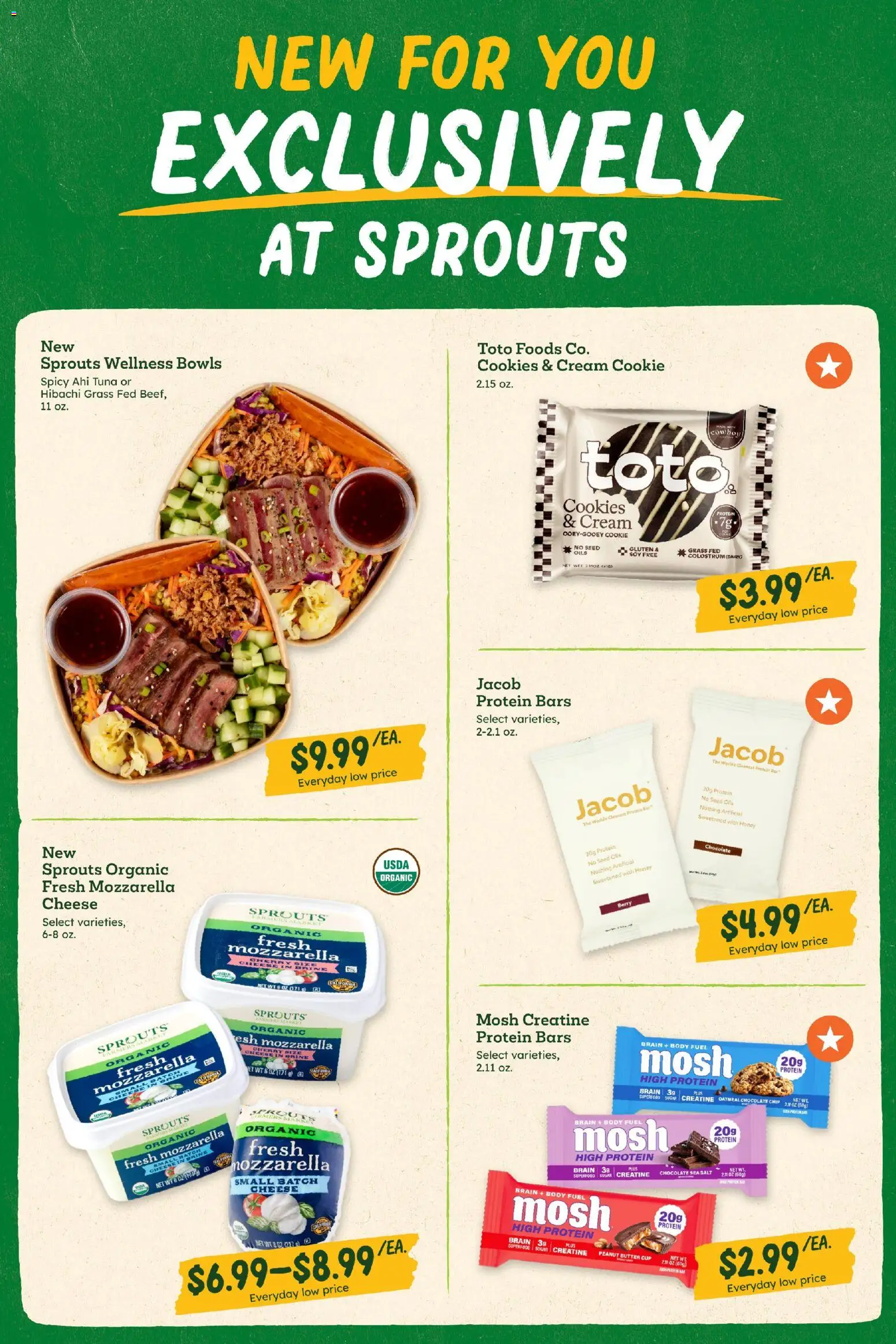 Sprouts Weekly Ad - valid from 01.04.2026 | Page: 11 | Products: Butter, Cheese, Cookies, Chocolate Chip