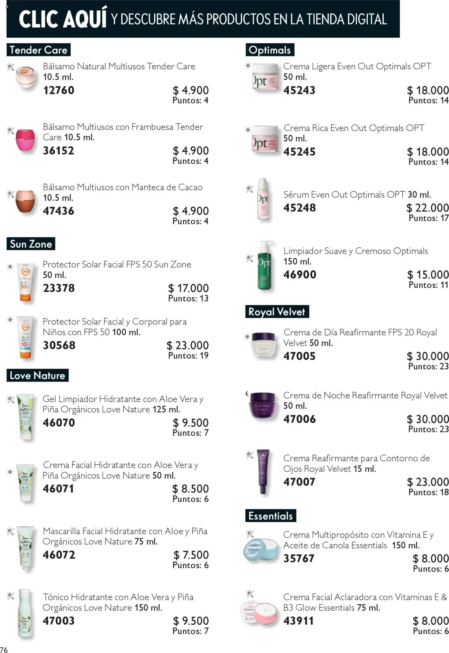 Oriflame catálogo │ válido desde el 25.10.2025 | Página: 76 | Productos: Mascarilla, Piña, Crema, Serum
