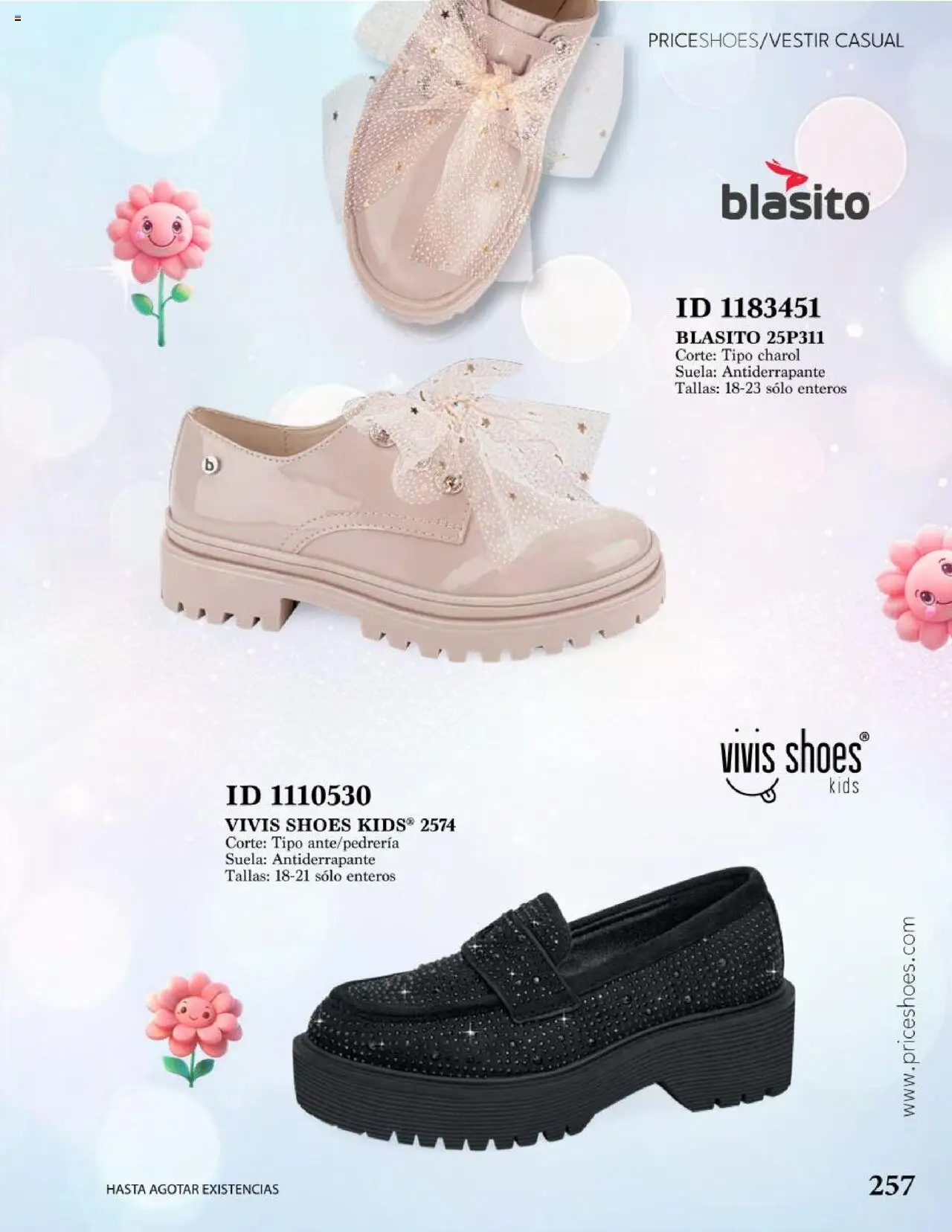 Nuevas ofertas de Price Shoes válidas en toda la República Mexicana desde el 05.08.2024. ¡Encuentra las mejores ofertas en Price Shoes catálogo Vestir Casual ! | Página: 257