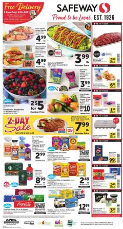 Preview of Safeway weekly ads valid from 15.04.2026