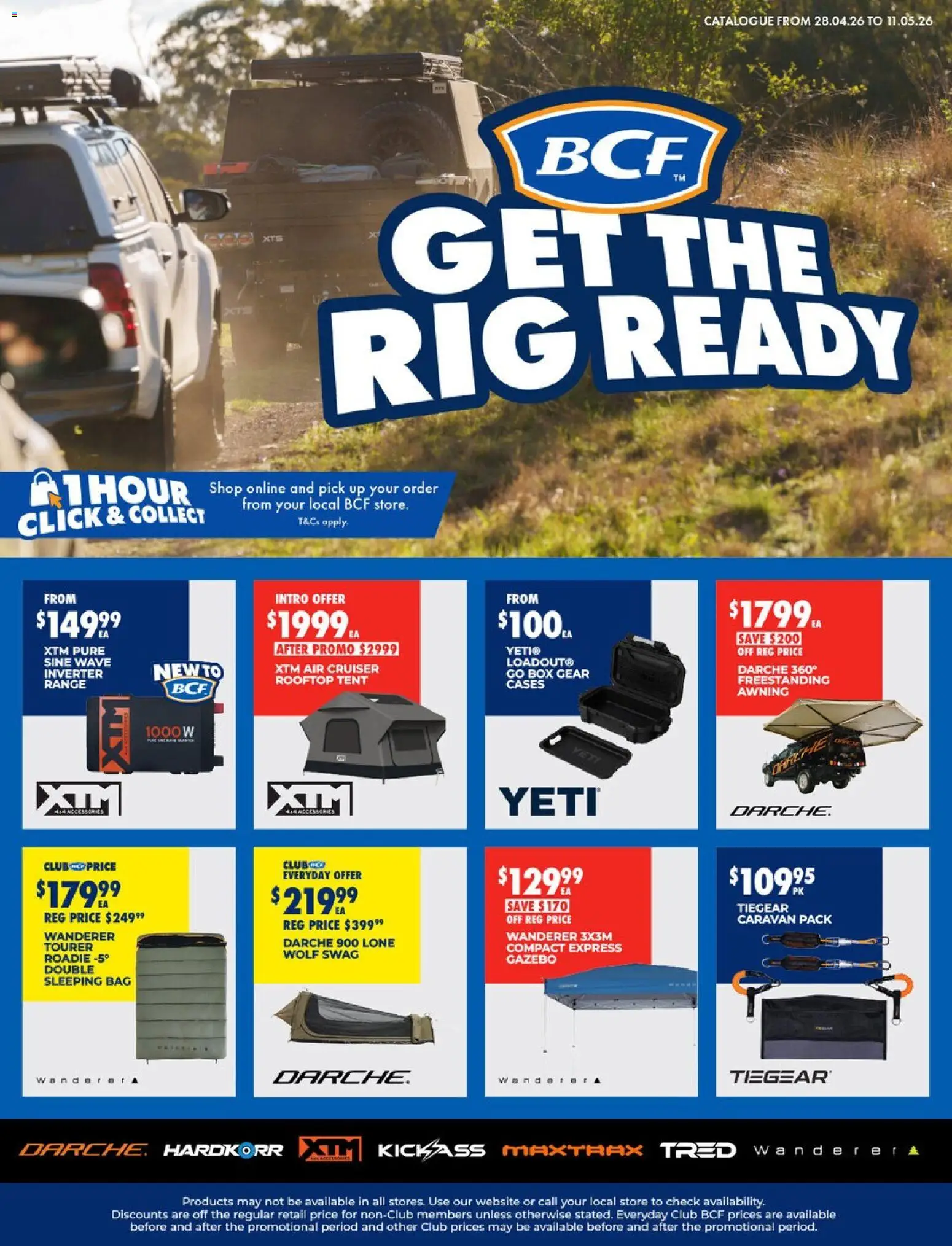 BCF catalogue - valid from 28.04.2026 | Page: 1 | Products: Box, Gazebo, Bag