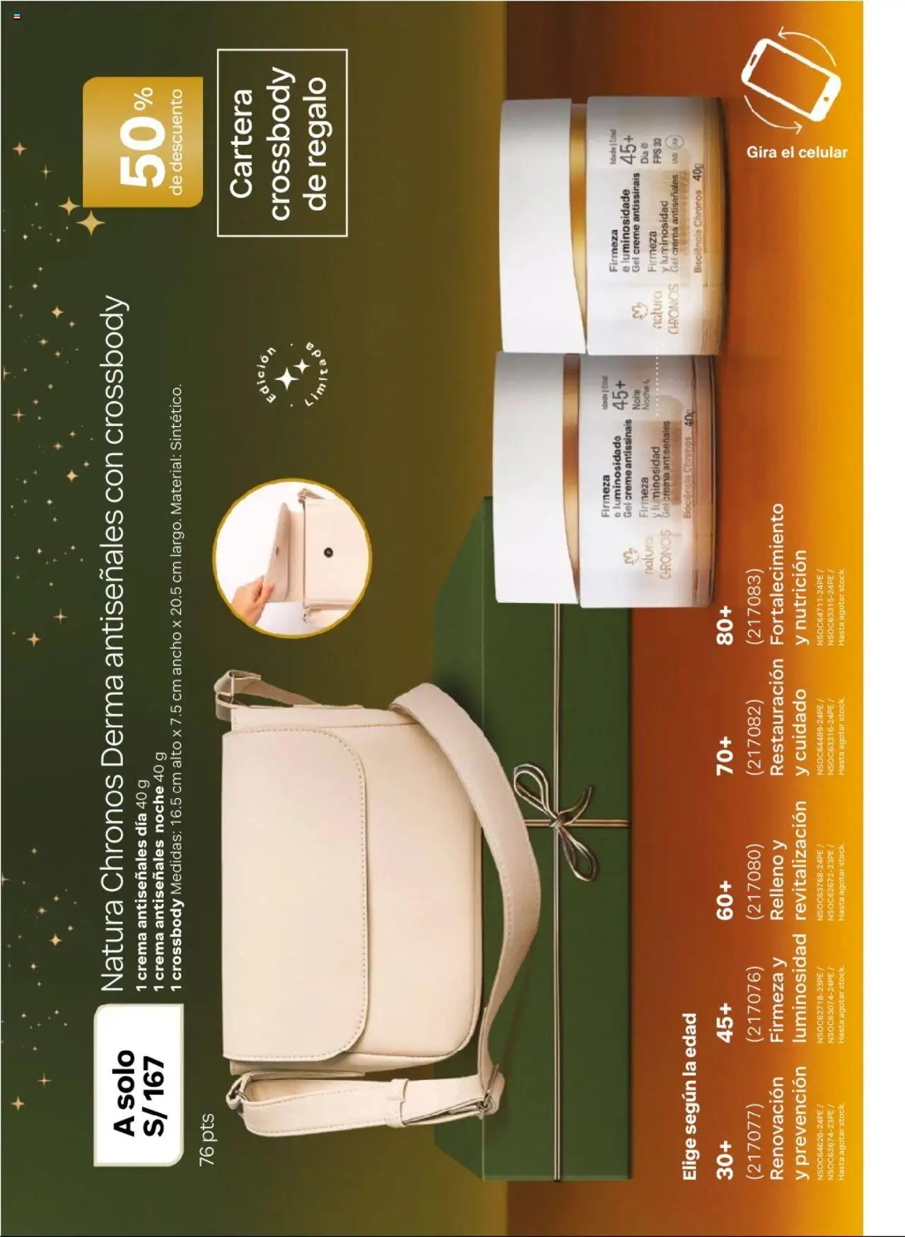 Catálogo Natura válido desde 03.10.2025 | Página: 40 | Productos: Crema, Celular