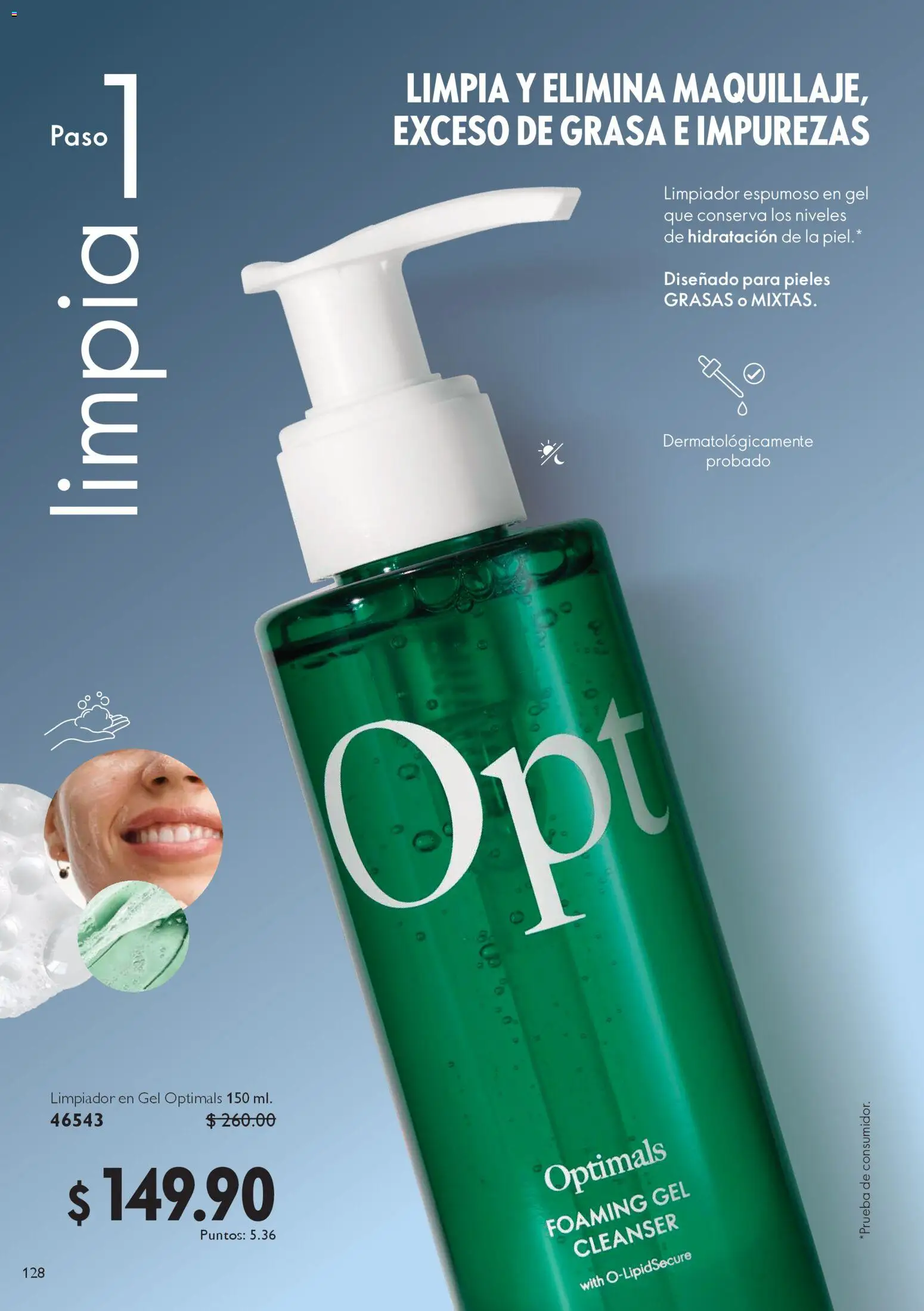 Nuevas ofertas de Oriflame válidas en toda la República Mexicana desde el 24.01.2026. ¡Encuentra las mejores ofertas en Oriflame campaña 2 2026! | Página: 128 | Productos: Limpiador