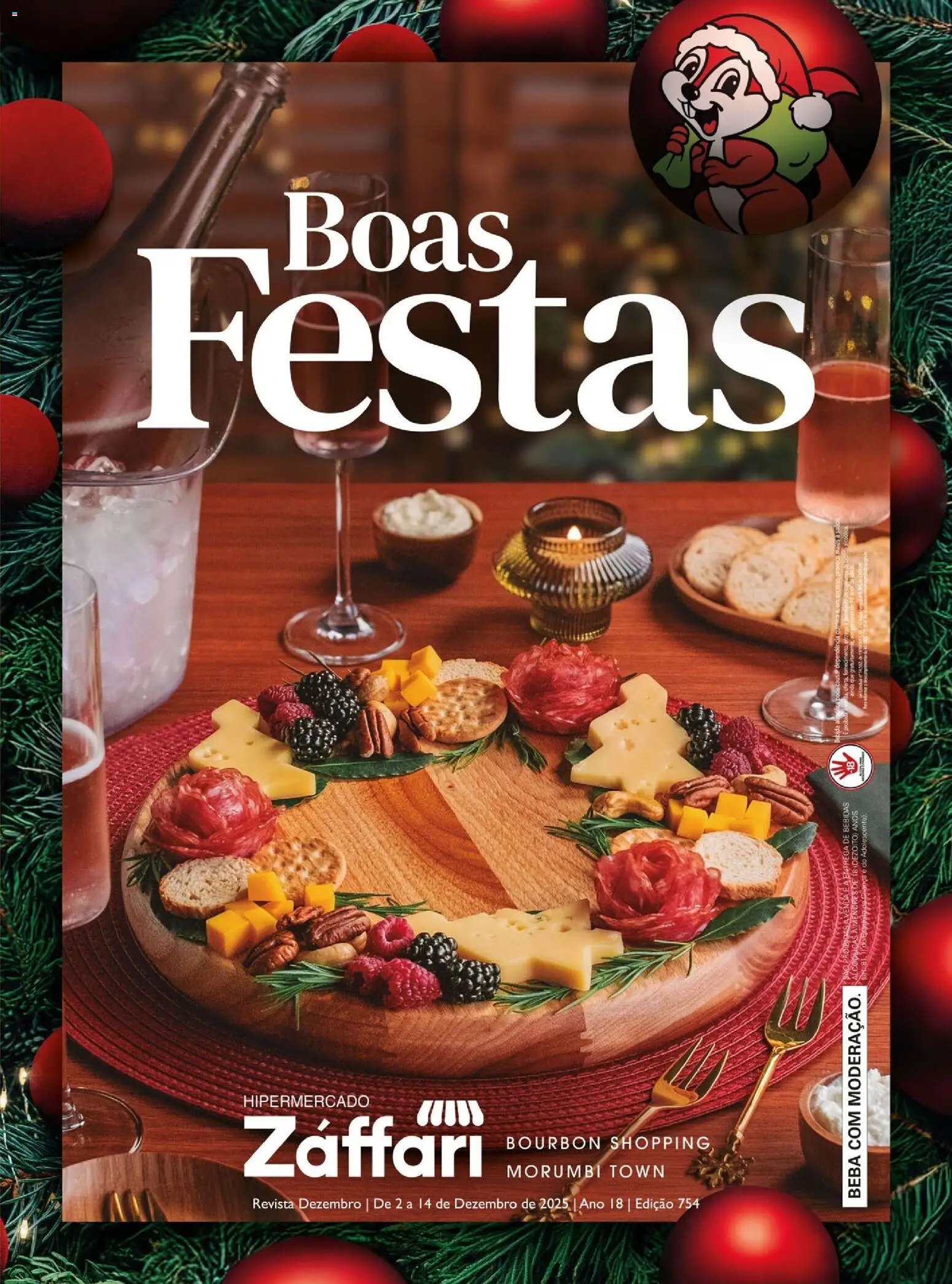 Zaffari Folheto - válido de 02.12.2025 | Página: 1 | Produtos: Revista, Bourbon, Bebida