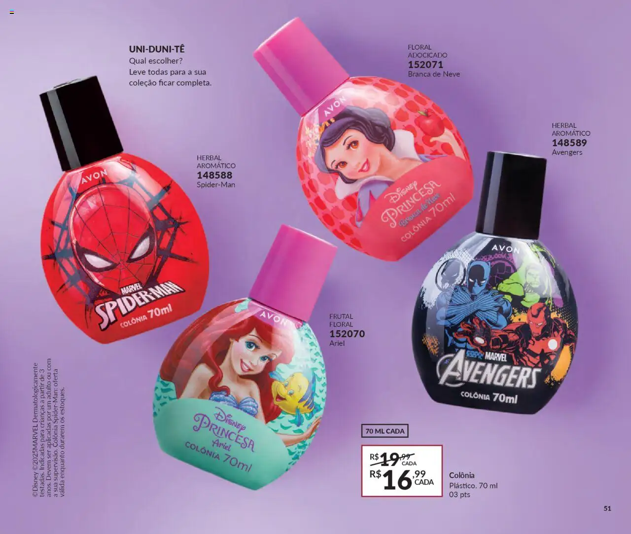 Avon Folheto - válido de 13.06.2025 | Página: 51 | Produtos: Ariel