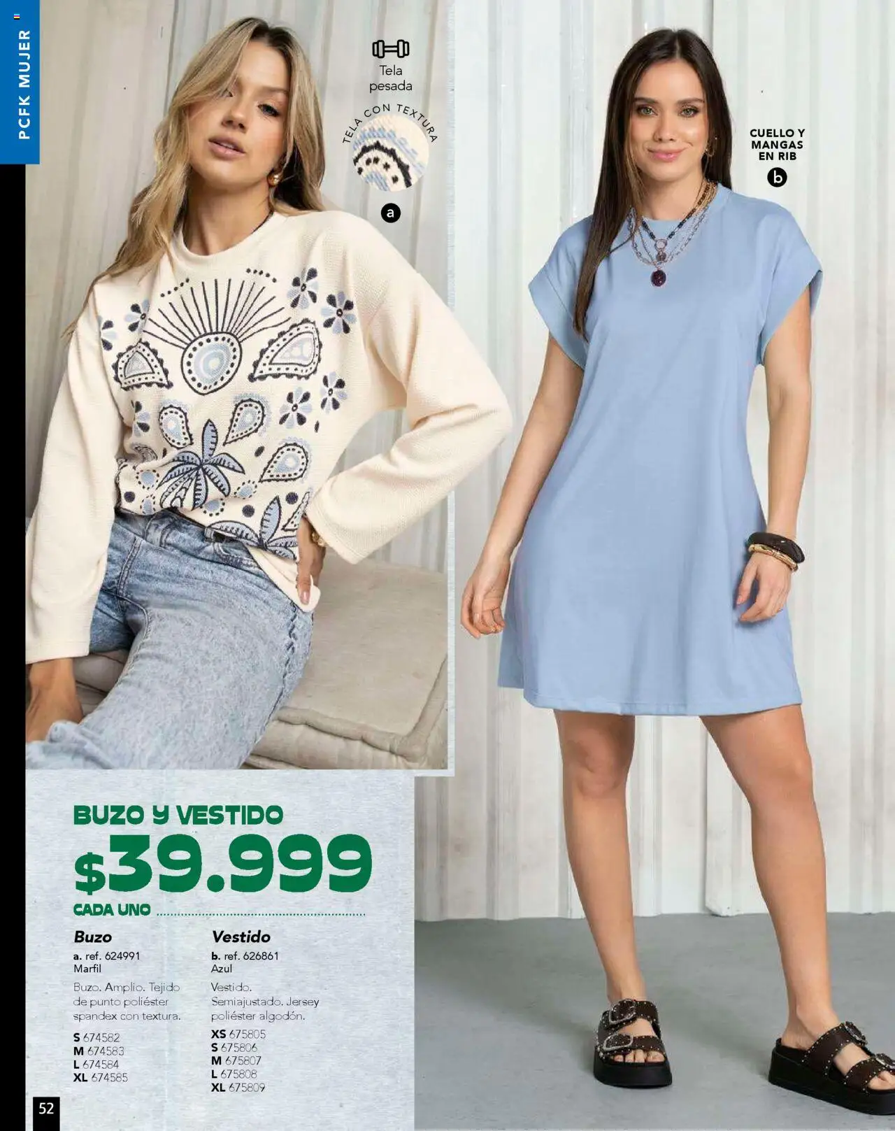Pacifika revista - valida desde el 25.09.2025 | Página: 56 | Productos: Buzo, Vestido, Cuello