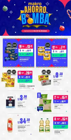 Vista previa de folleto Makro - Volante FDS #1 Diciembre de la Makro válido desde 05.12.2025