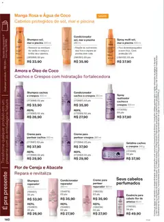 Natura - Ciclo 19/2025 - Pré-Visualização do folheto da loja Natura, válido de 26.11.2025 | Página: 140