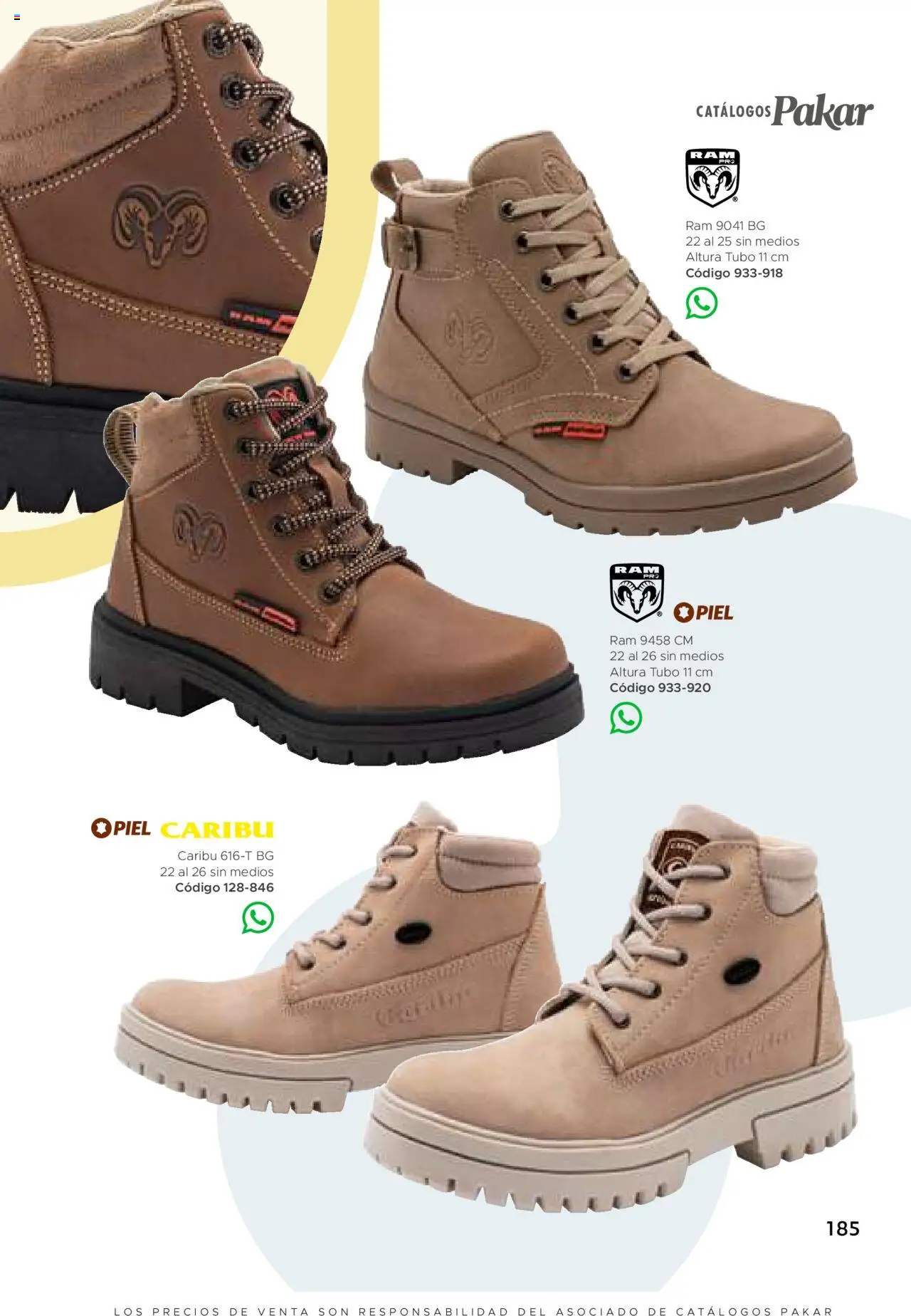Nuevas ofertas de SC Pakar válidas en toda la República Mexicana desde el 24.07.2025. ¡Encuentra las mejores ofertas en SC Pakar - Catálogo Bota! | Página: 185