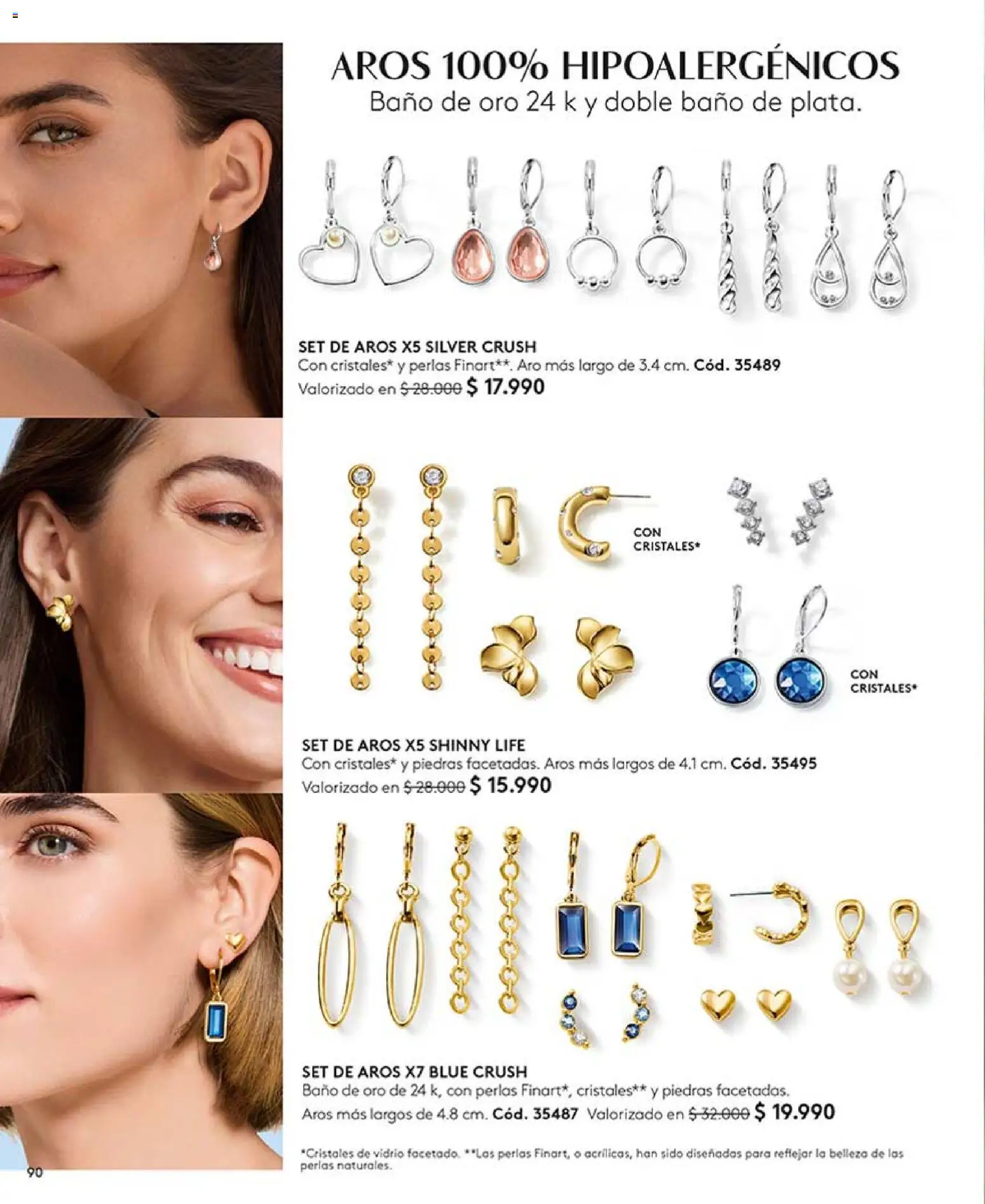 Catálogo Ésika Campaña 5 │ válido desde el 01.03.2026 | Página: 90 | Productos: Baño, Aros