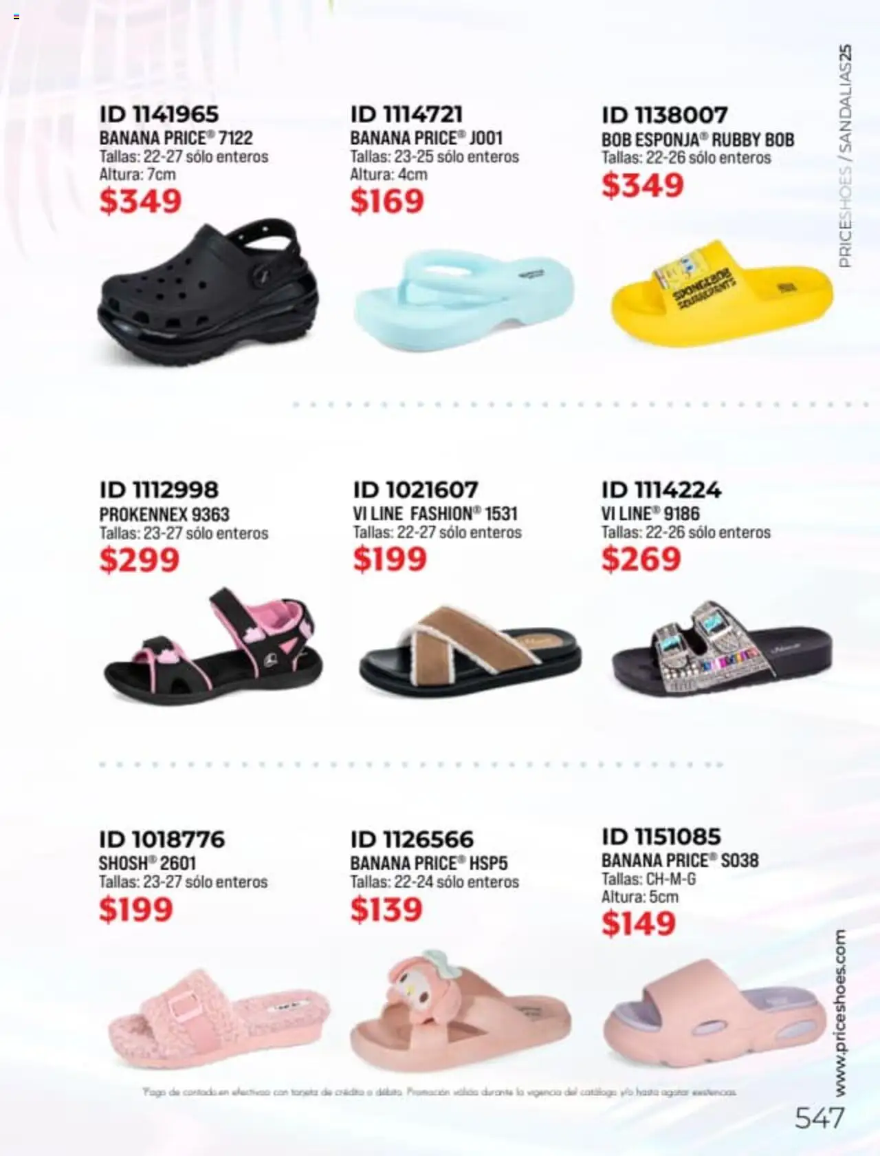 Nuevas ofertas de Price Shoes válidas en toda la República Mexicana desde el 27.01.2025. ¡Encuentra las mejores ofertas en Price Shoes catálogo Sandalias! | Página: 547