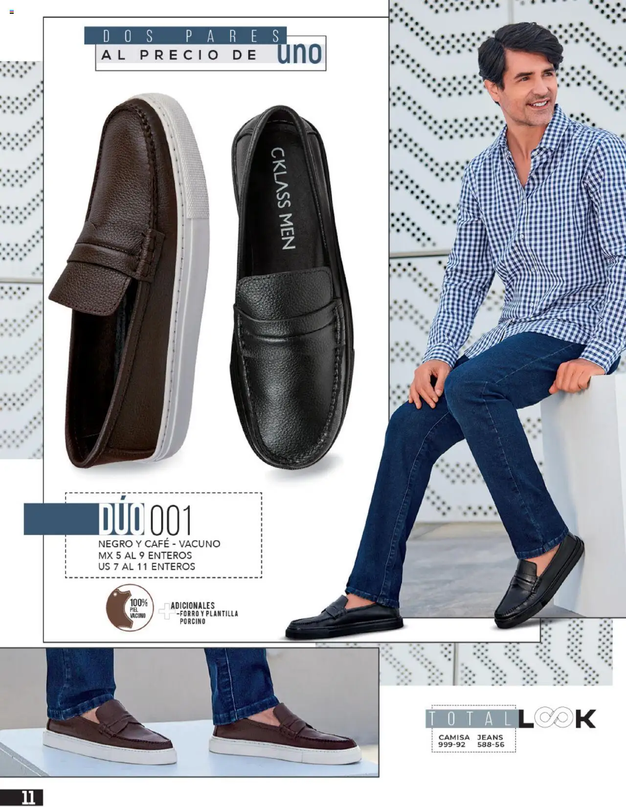 Nuevas ofertas de Cklass válidas en toda la República Mexicana desde el 14.07.2025. ¡Encuentra las mejores ofertas en Cklass catálogo Calzado Hombre! | Página: 12 | Productos: Camisa, Café