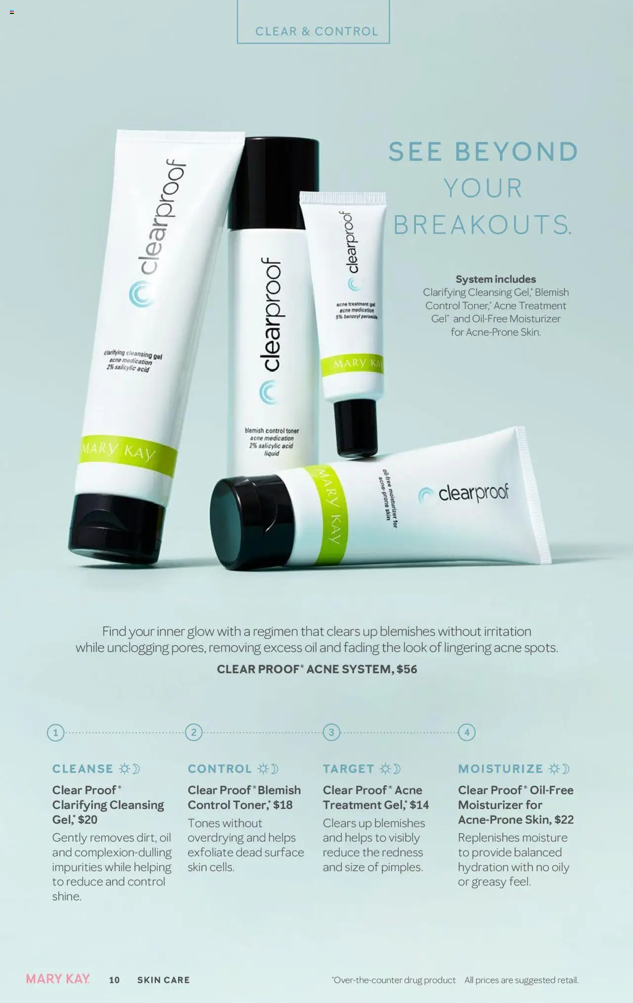 Mary Kay The Look Fall/Holiday 2025 - valid from 16.09.2025 | Page: 10 | Products: Oil, Toner