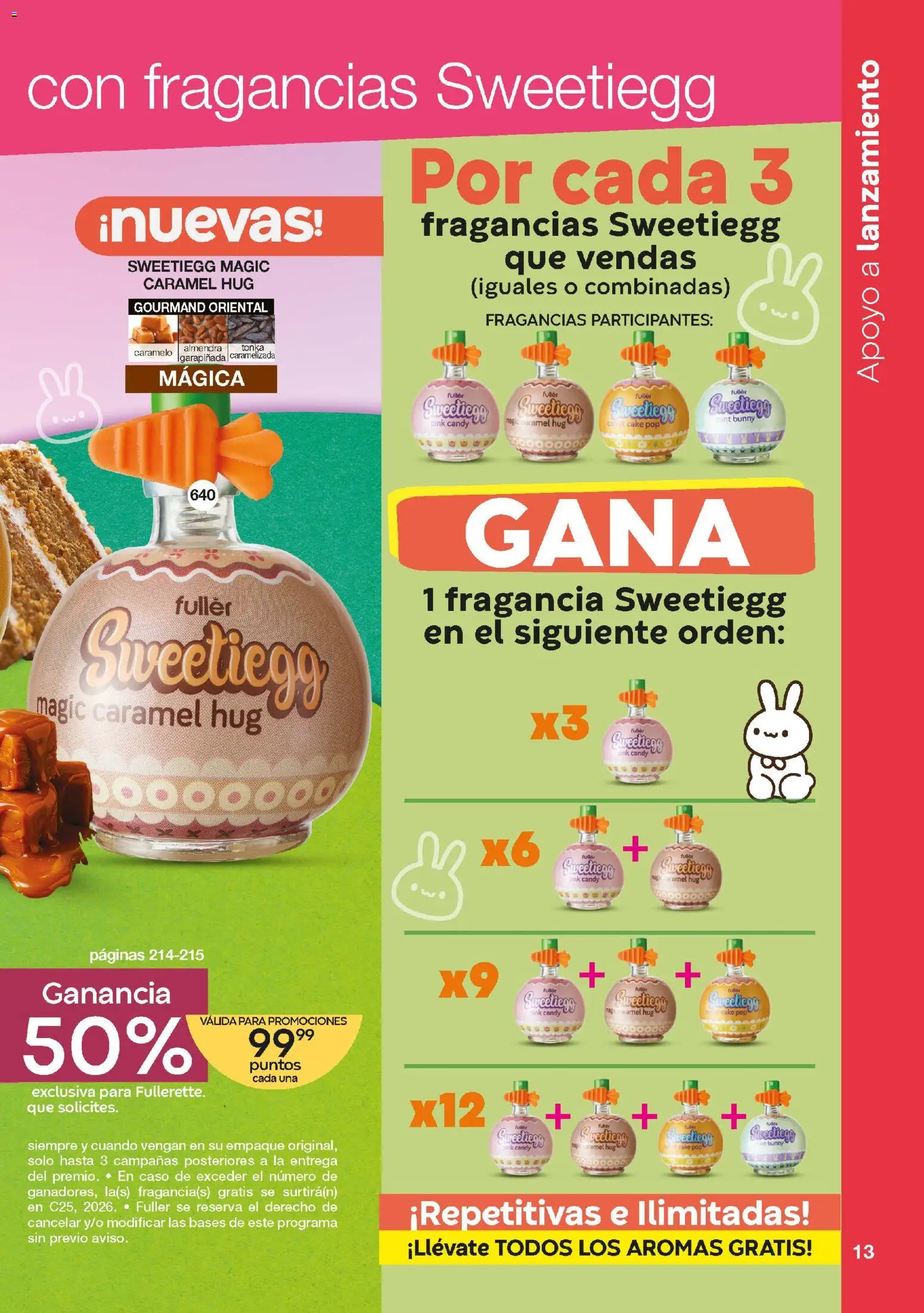 Nuevas ofertas de Fuller válidas en toda la República Mexicana desde el 04.03.2026. ¡Encuentra las mejores ofertas en Fuller Gana Mas C24 2026! | Página: 13 | Productos: Almendra, Fragancia