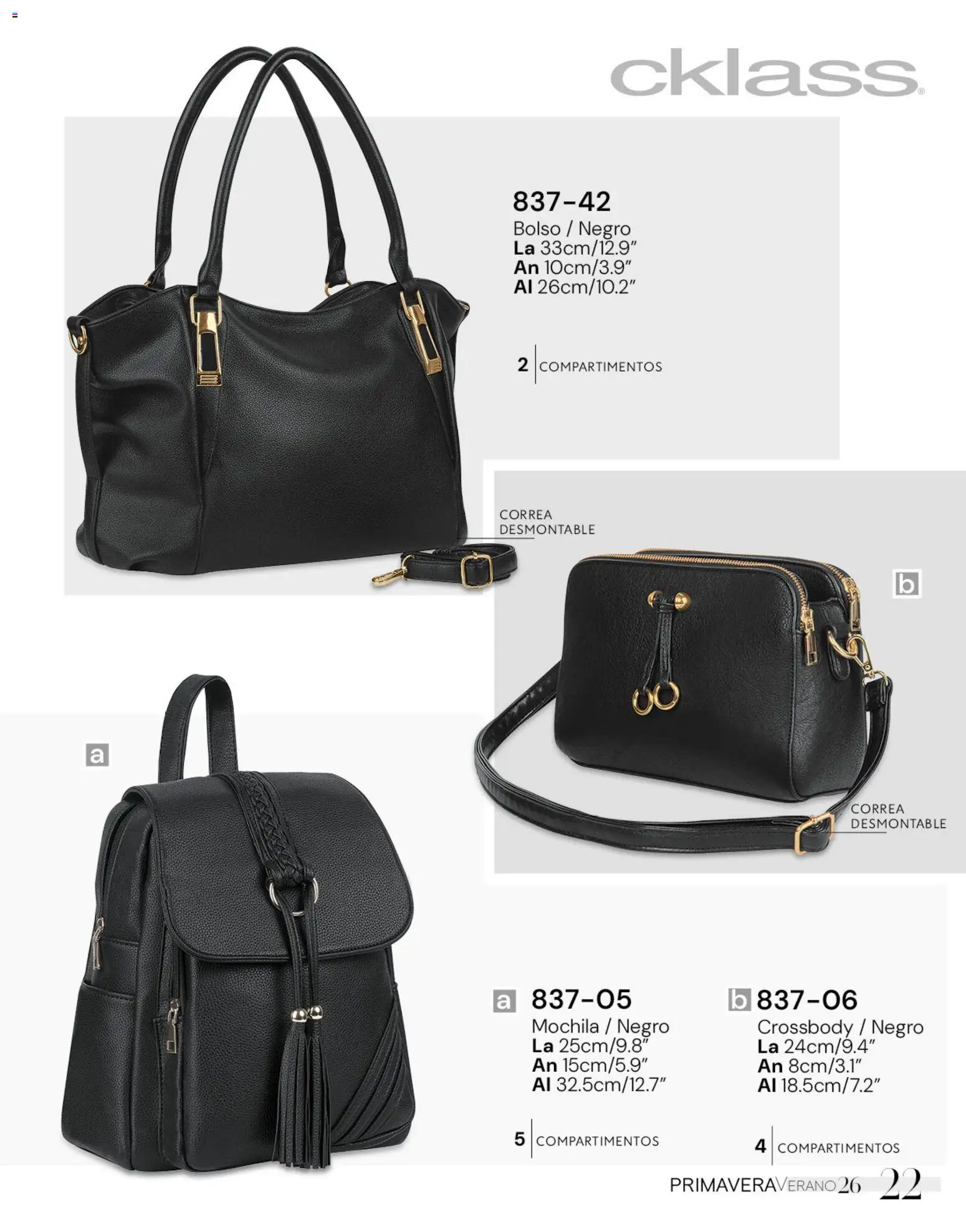 Nuevas ofertas de Cklass válidas en toda la República Mexicana desde el 02.01.2026. ¡Encuentra las mejores ofertas en Cklass catálogo Handbags! | Página: 23 | Productos: Bolso, Mochila