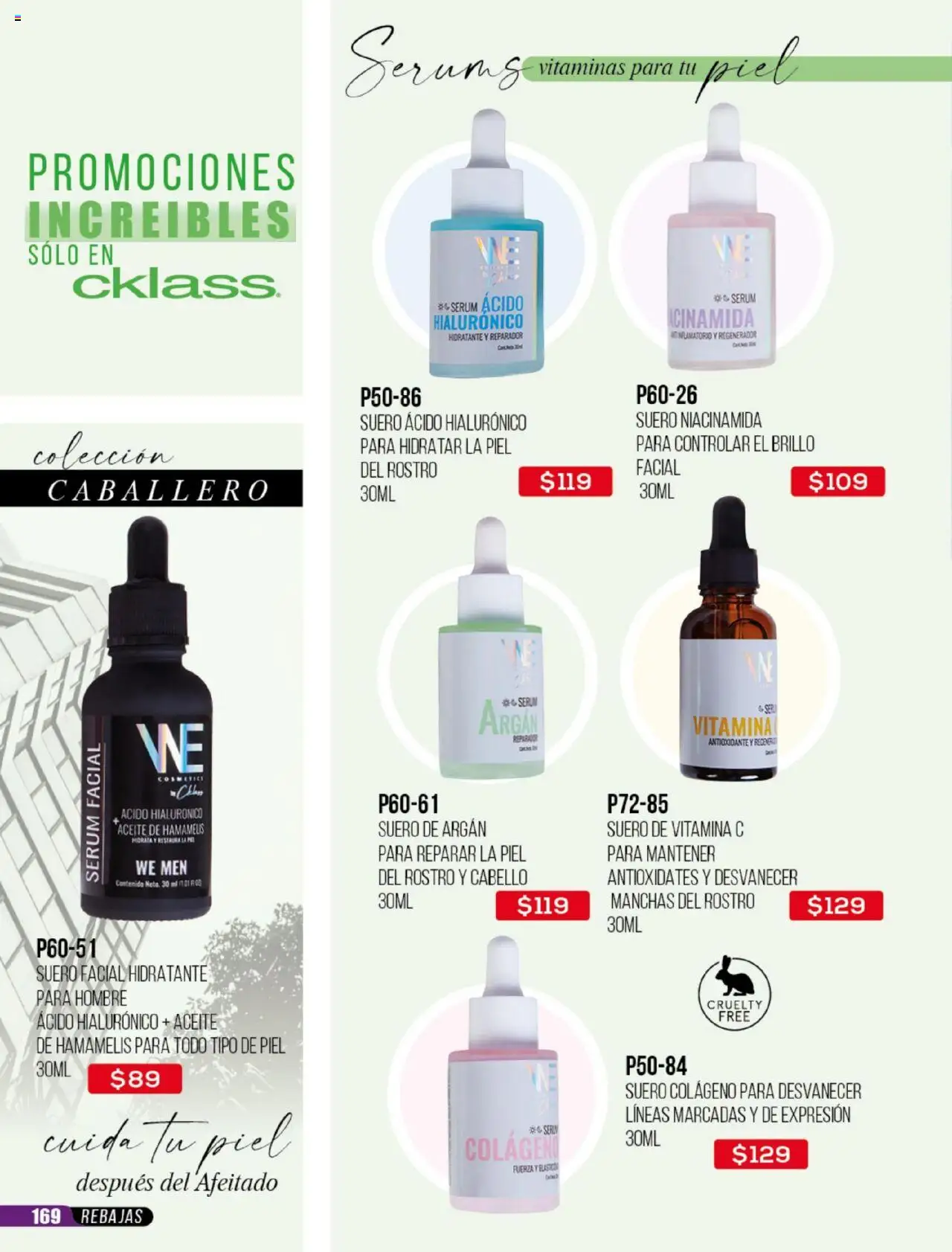 Nuevas ofertas de Cklass válidas en toda la República Mexicana desde el 23.06.2025. ¡Encuentra las mejores ofertas en Cklass catálogo Rebajas Sobre Calzado! | Página: 555 | Productos: Serum, Brillo, Aceite, Vitaminas