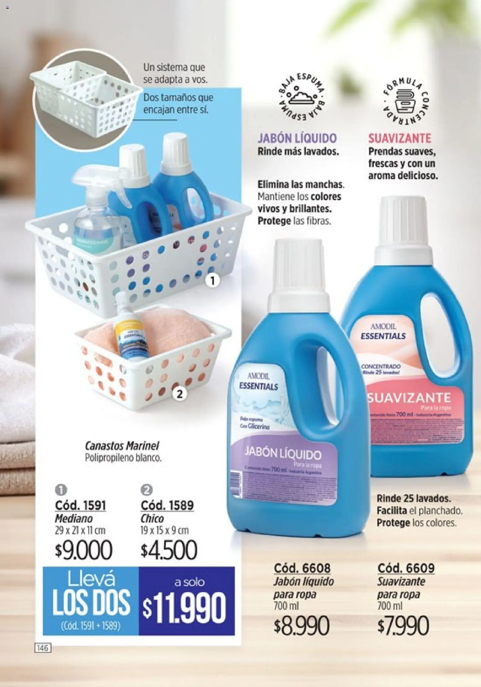 Catálogo Amodil Campaña 5 │ válido desde el 01.03.2026 | Página: 146 | Productos: Jabón, Espuma, Ropa, Suavizante
