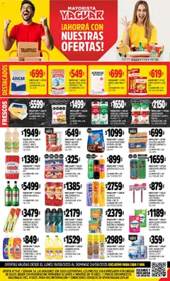 Vista previa Yaguar catálogo válido desde el 18.08.2025