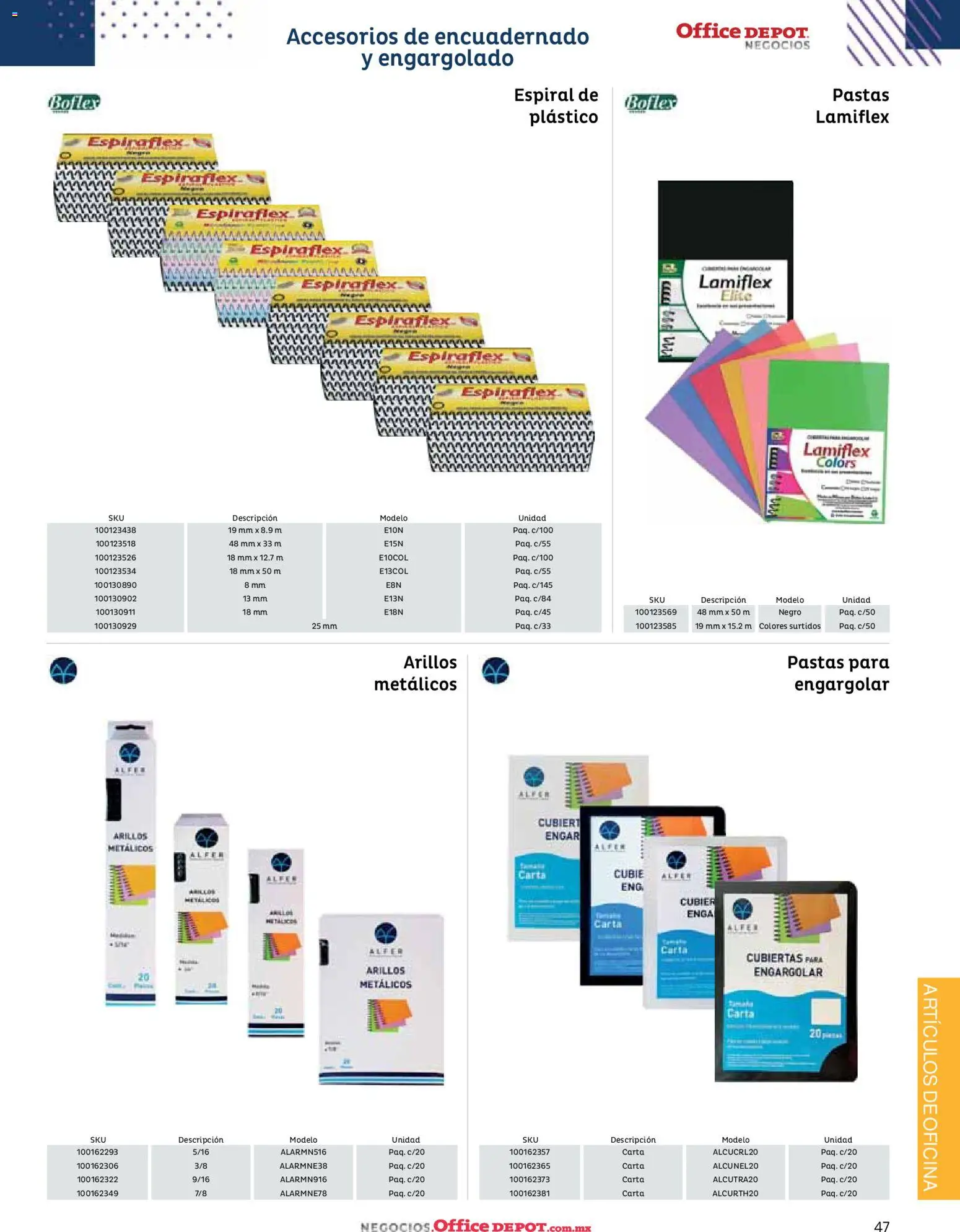 Nuevas ofertas de Office Depot válidas en toda la República Mexicana desde el 12.01.2026. ¡Encuentra las mejores ofertas en Office Depot catálogo 2026! | Página: 49