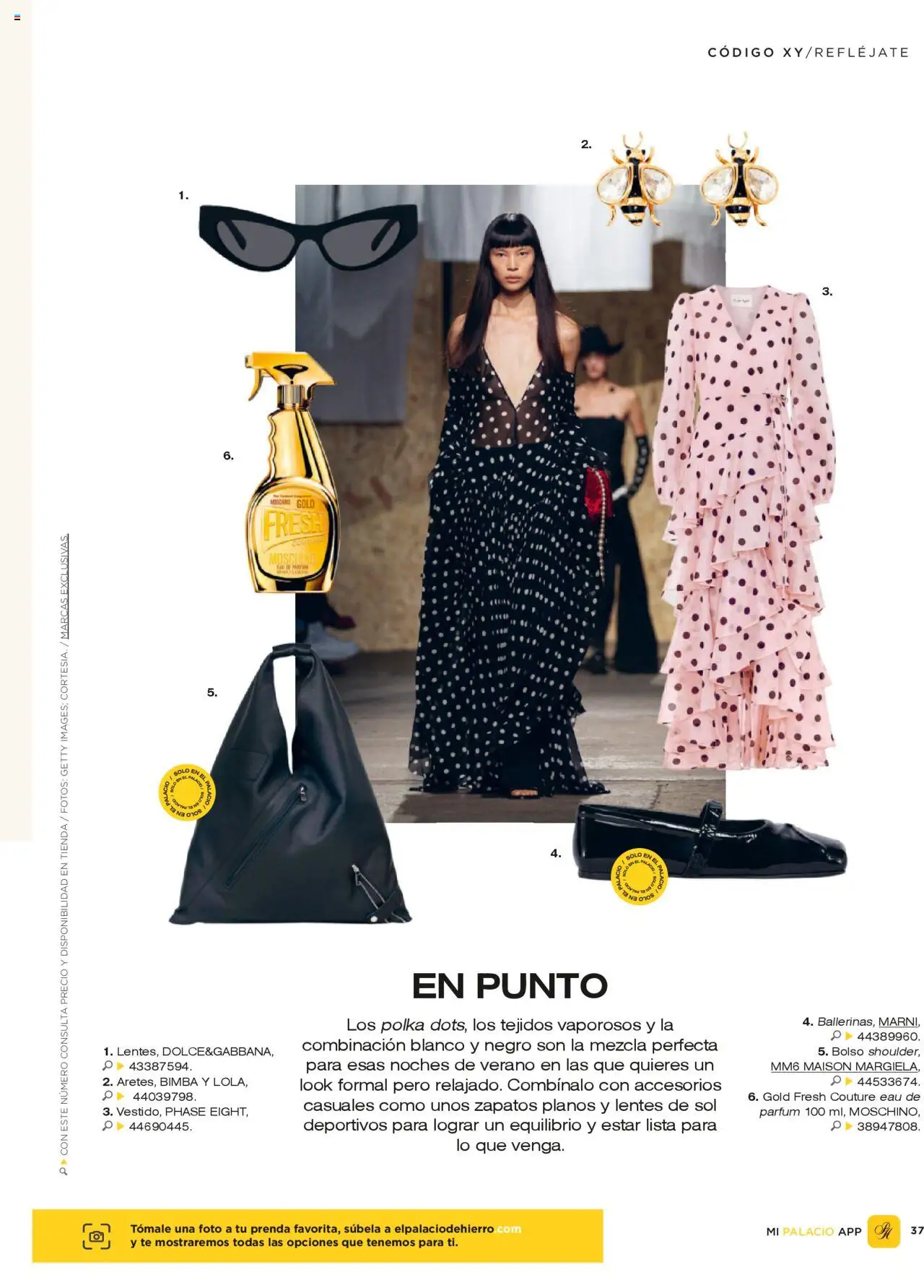 Nuevas ofertas de Palacio De Hierro válidas en toda la República Mexicana desde el 01.07.2025. ¡Encuentra las mejores ofertas en Palacio De Hierro catálogo! | Página: 43 | Productos: Lentes, Zapatos, Lentes de sol, Té