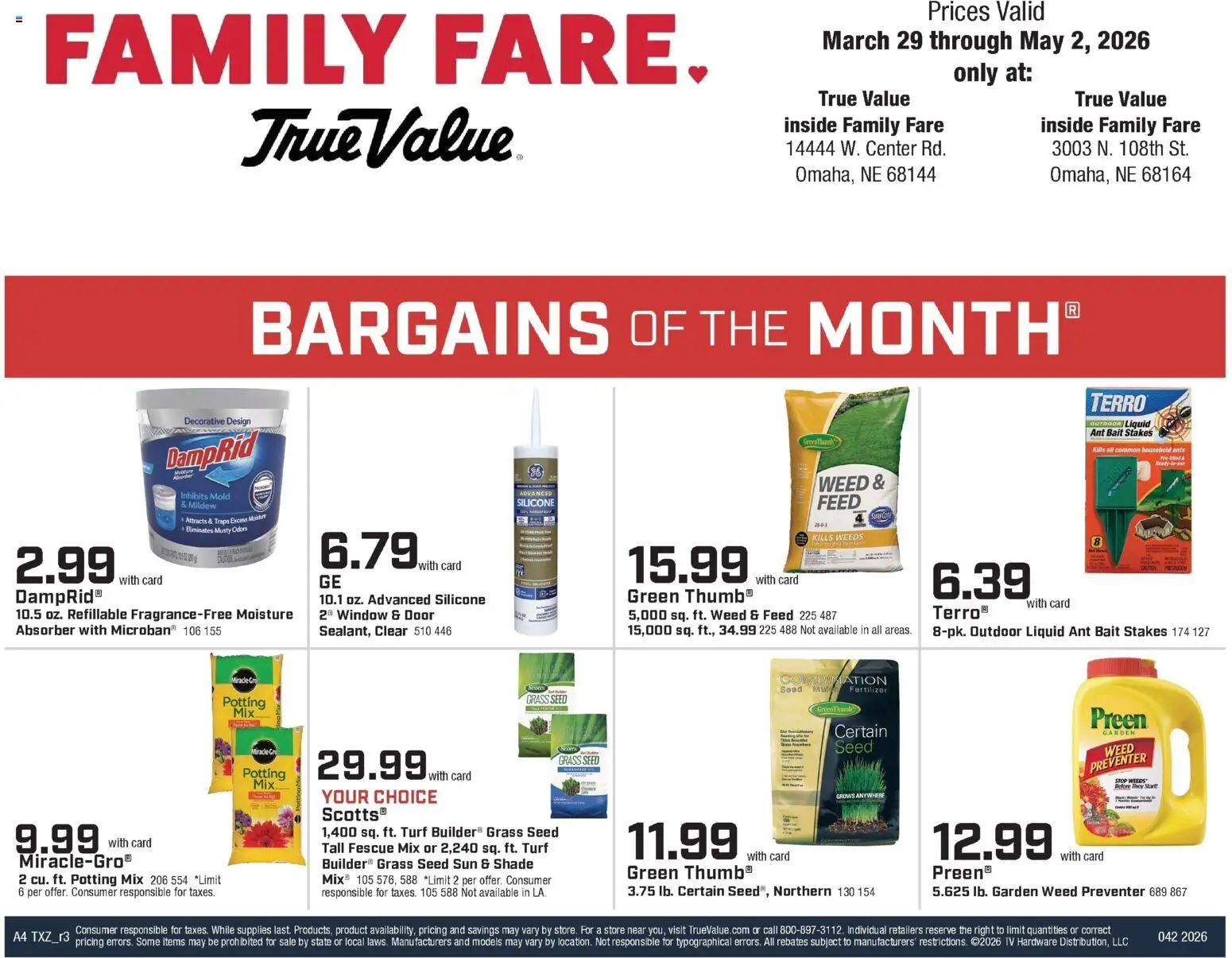 Family Fare Weekly Ad - NE - valid from 19.04.2026 | Page: 14