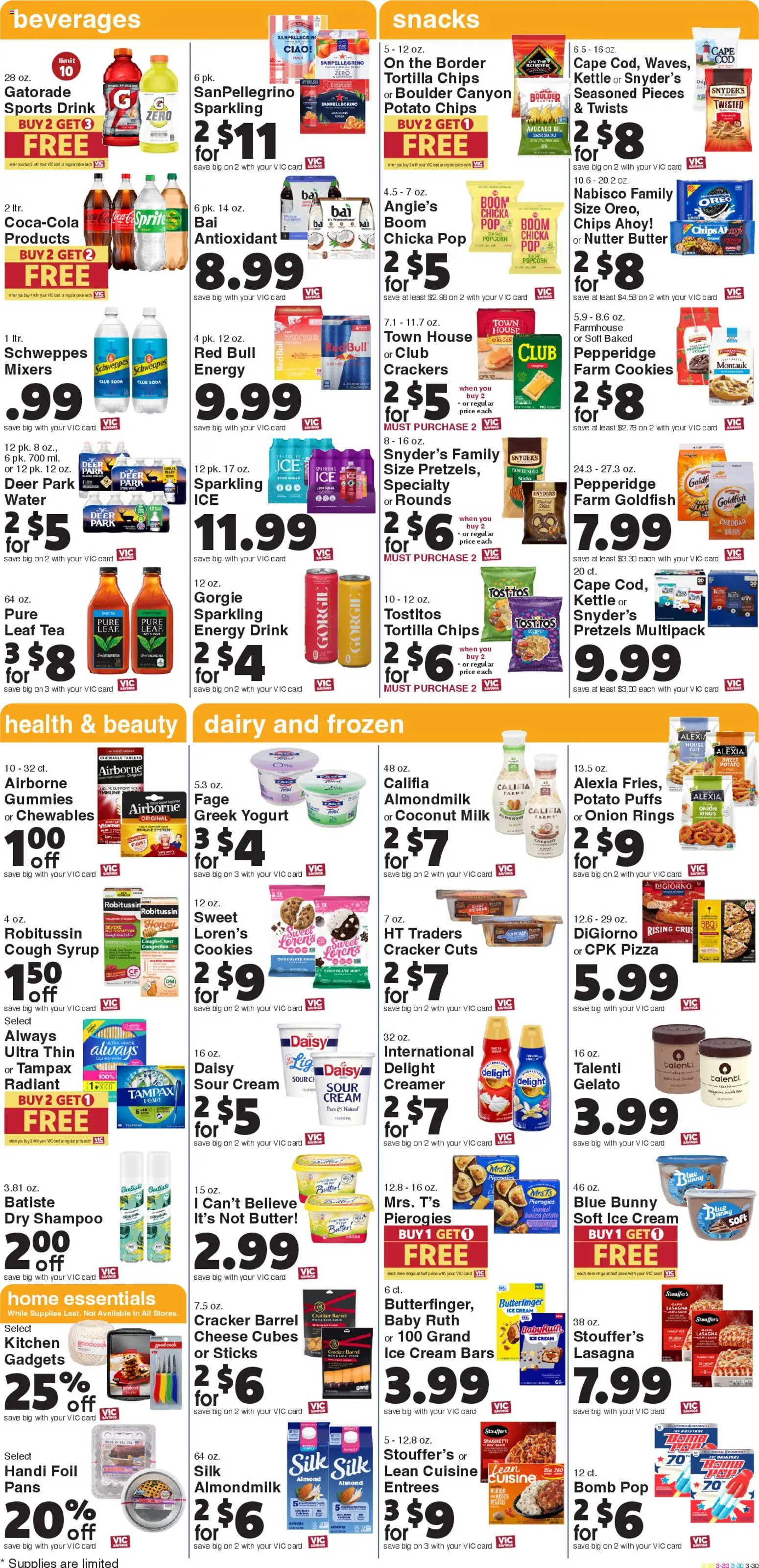 Harris Teeter Weekly Ad - valid from 19.11.2025 | Page: 6 | Products: Cheese, Yogurt, Salt, Sugar