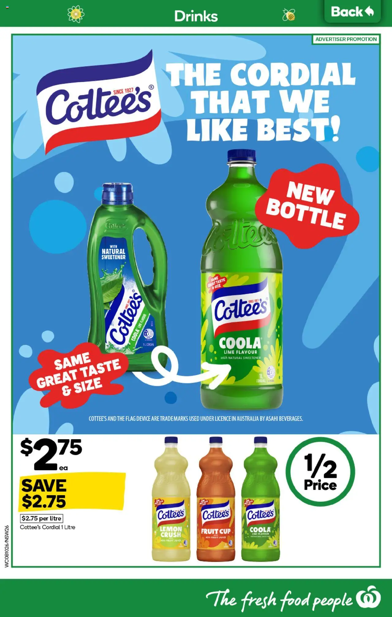 Woolworths catalogue - valid from 08.10.2025 | Page: 26 | Products: Juice, Lemon, Lime, Device