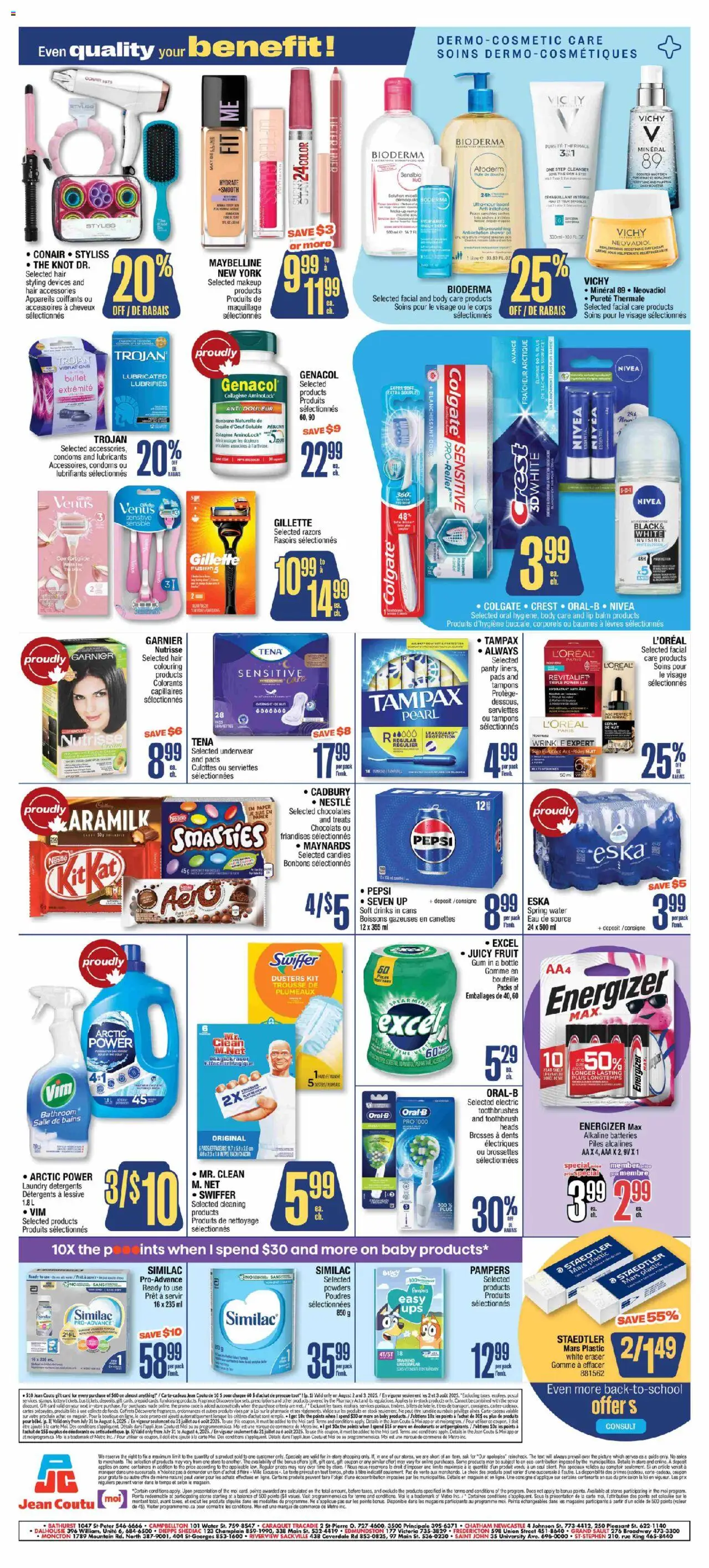 Jean Coutu flyer valid from 31.08.2025 | Page: 2
