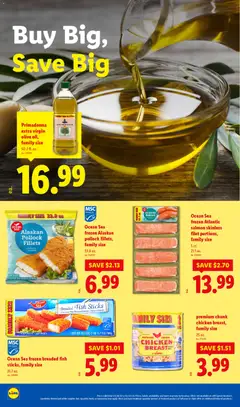 Preview of Lidl weekly ads valid from 28.01.2026 | Page: 18 | Products: Oil, Fish