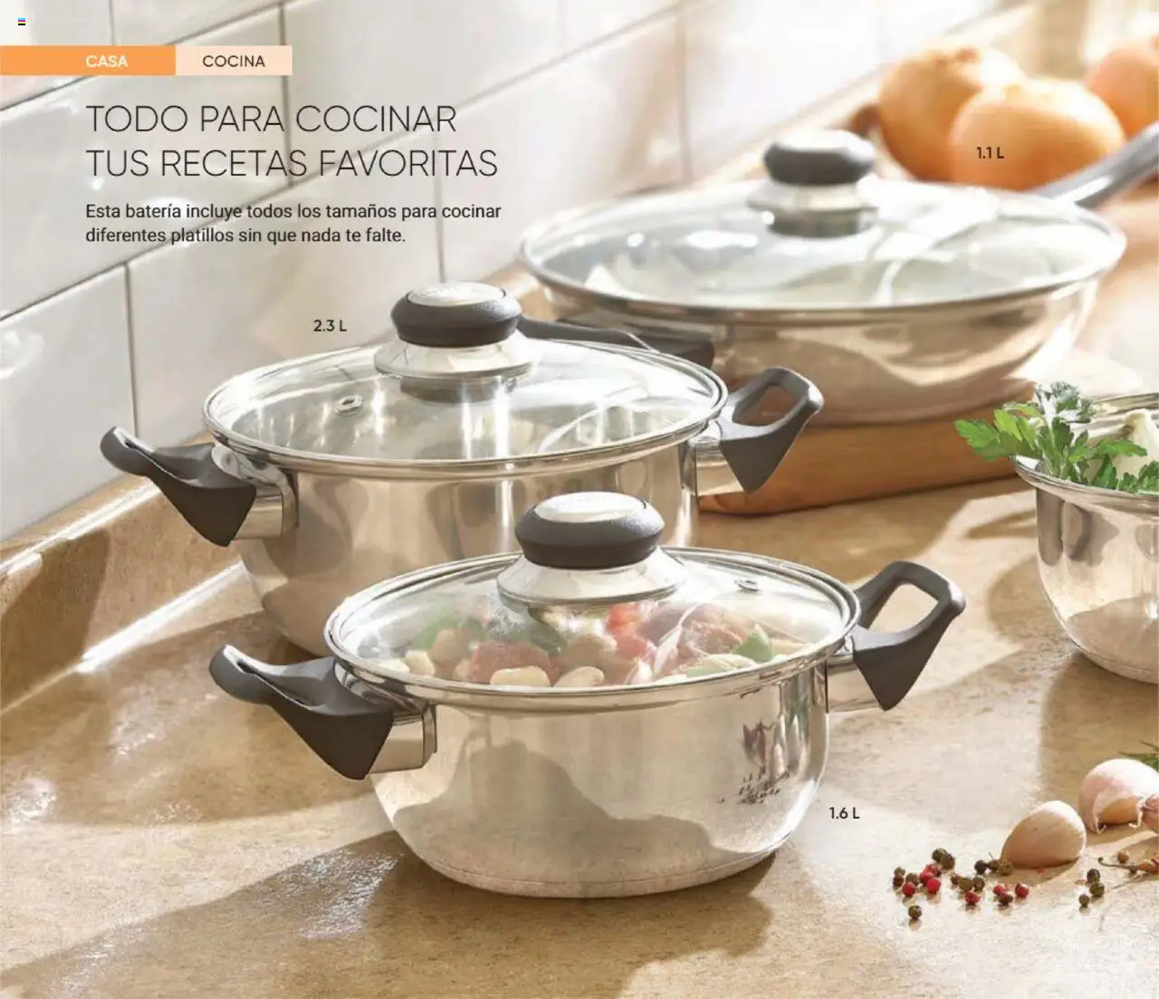 Nuevas ofertas de AVON válidas en toda la República Mexicana desde el 09.10.2025. ¡Encuentra las mejores ofertas en AVON - Casa & Estilo 16 2025! | Página: 74 | Productos: Cocina, Té, Batería