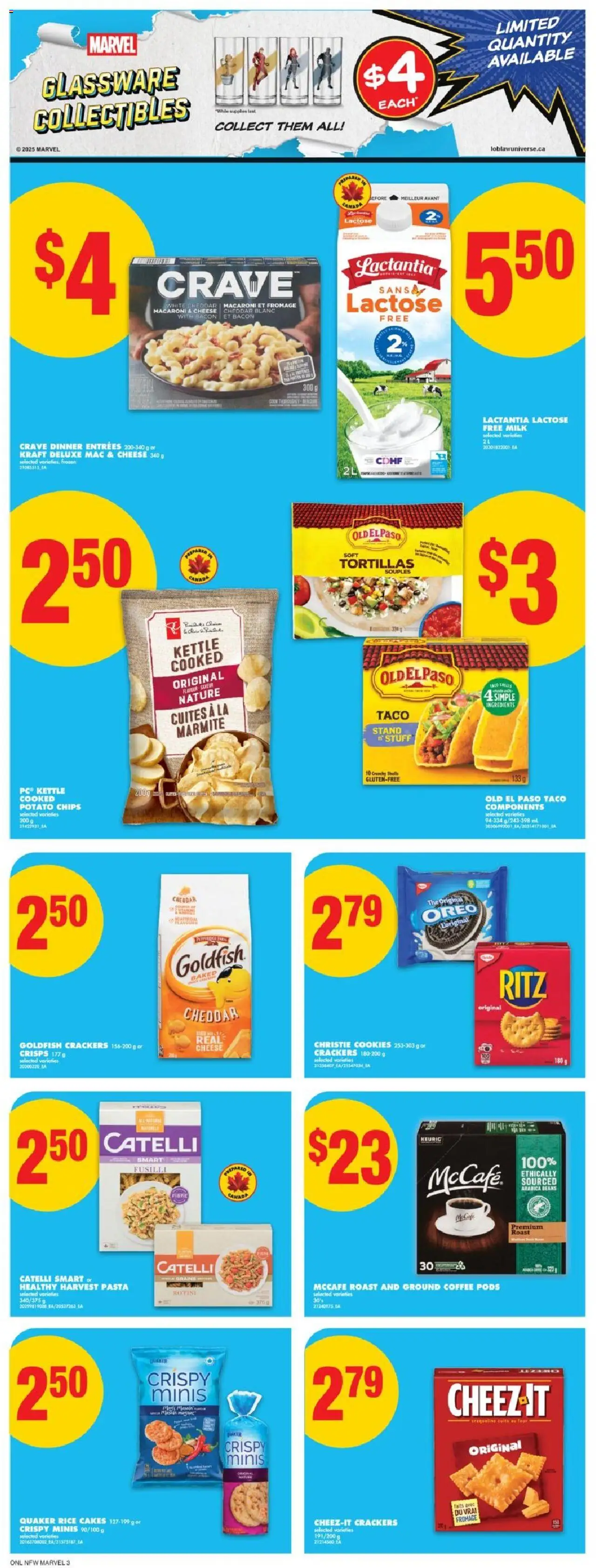 No Frills flyer valid from 11.09.2025 | Page: 11 | Products: Pasta, Cookies, Kettle, Coffee