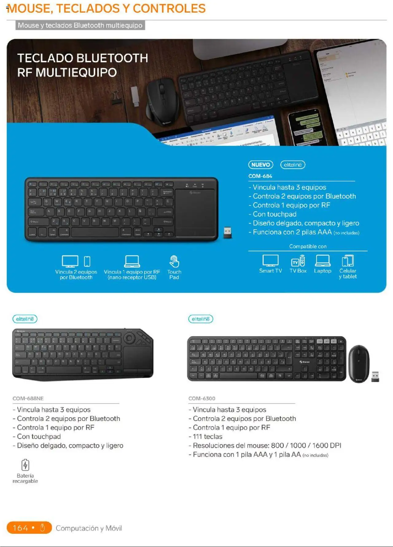 Nuevas ofertas de Steren válidas en toda la República Mexicana desde el 01.01.2025. ¡Encuentra las mejores ofertas en Steren catálogo! | Página: 182 | Productos: Usb, Tablet, Movil, Batería