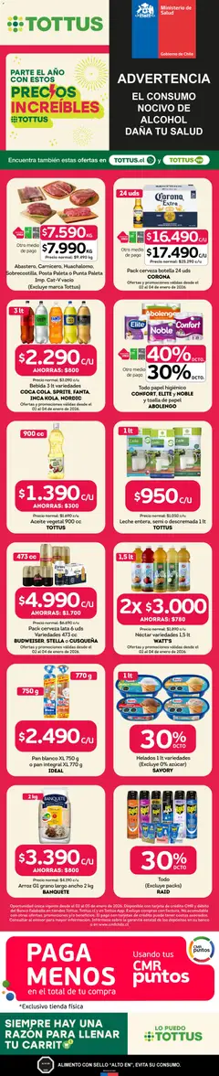 Tottus ofertas  válido desde el 02.01.2026