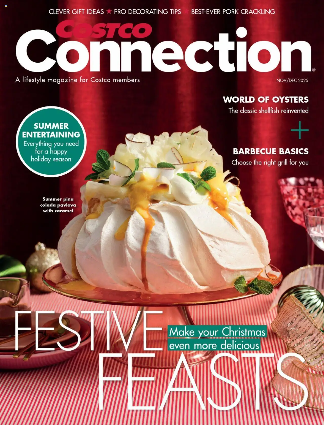 Costco catalogue - valid from 01.11.2025 | Page: 1 | Products: Pork, Oysters, Pavlova, Grill