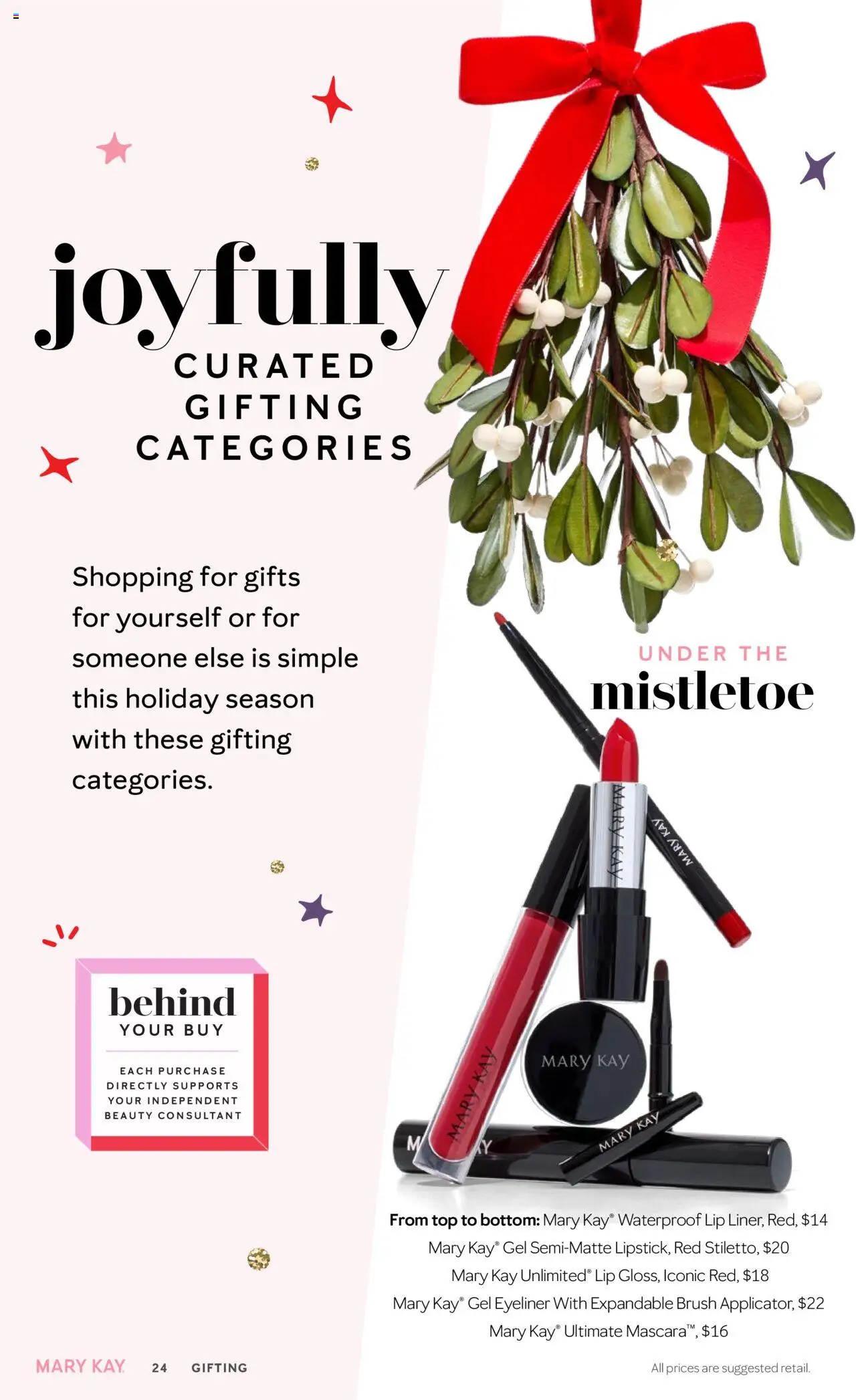 Mary Kay The Look Fall/Holiday 2025 - valid from 16.09.2025 | Page: 24 | Products: Brush, Eyeliner