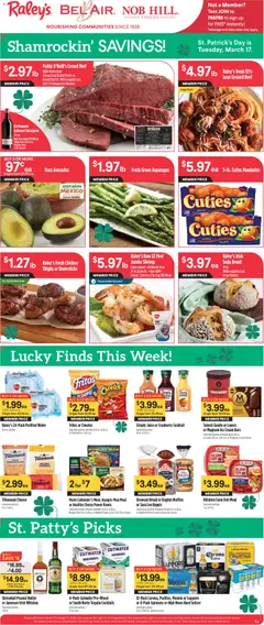 Preview of Raley's weekly ads valid from 11.03.2026