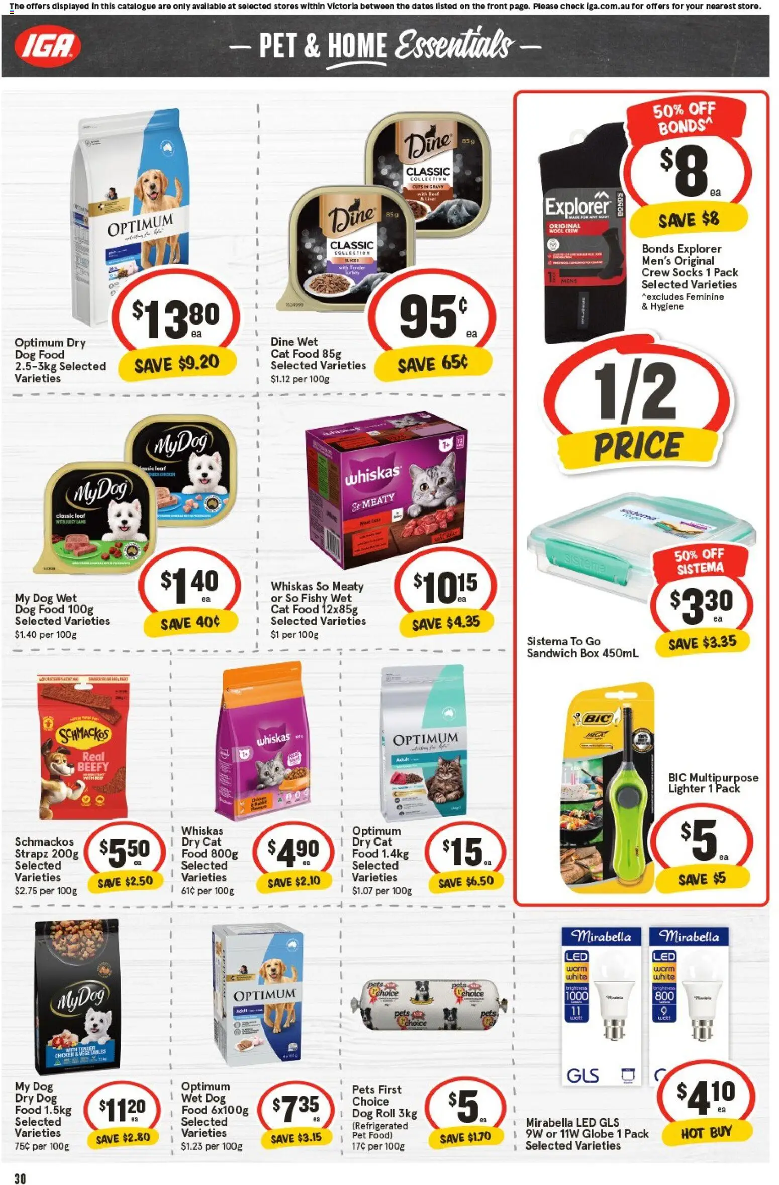 IGA catalogue - valid from 29.10.2025 | Page: 29 | Products: Box, Chicken, Vegetables, Socks