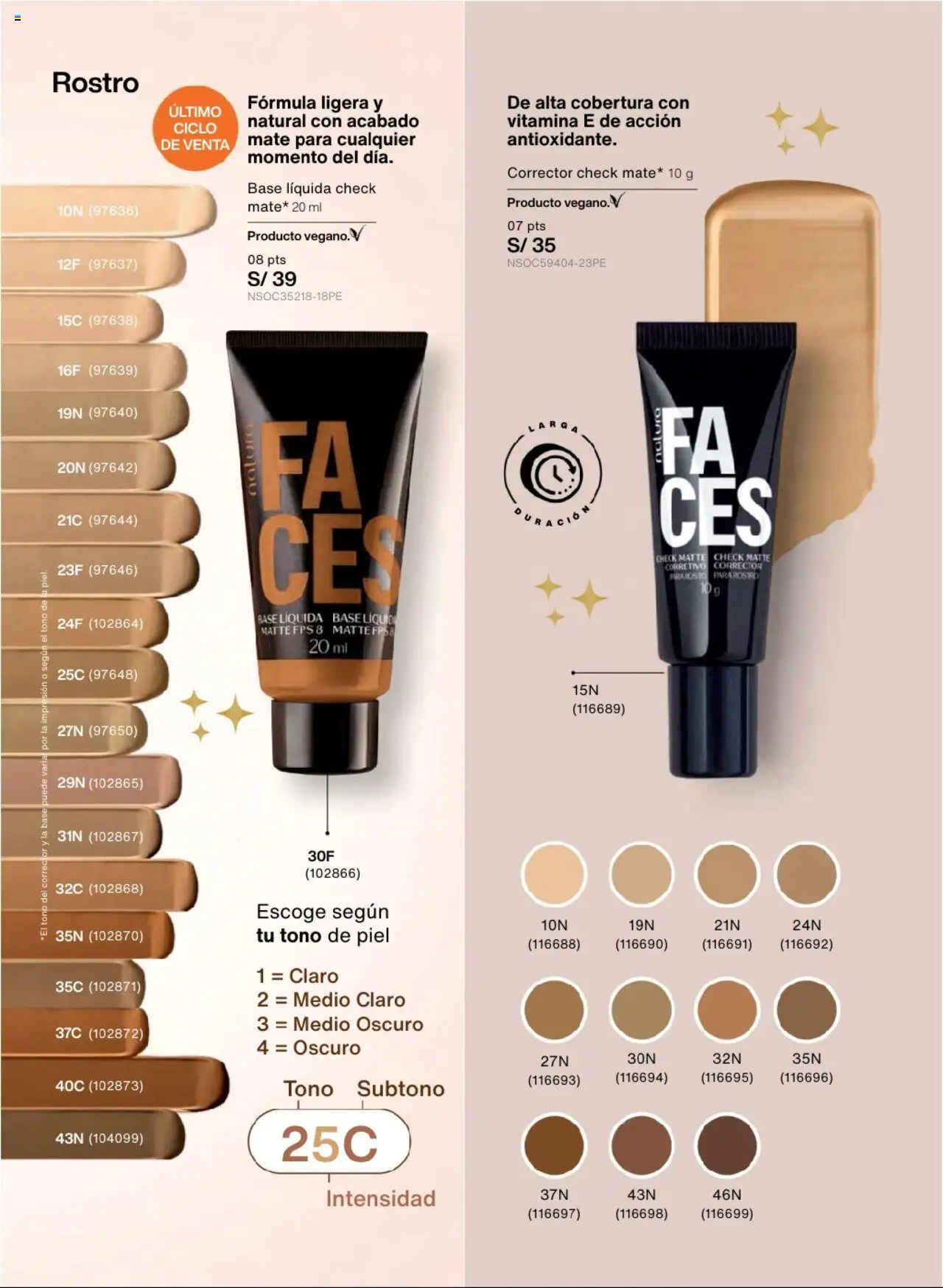 Catálogo Natura válido desde 03.10.2025 | Página: 109 | Productos: Corrector