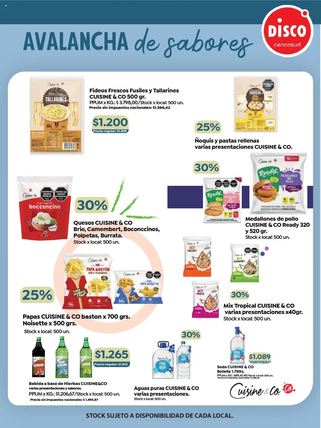 Disco - Especial Marcas Propias │ válido desde el 06.08.2025 | Página: 5 | Productos: Pollo, Papa, Limón, Ñoquis