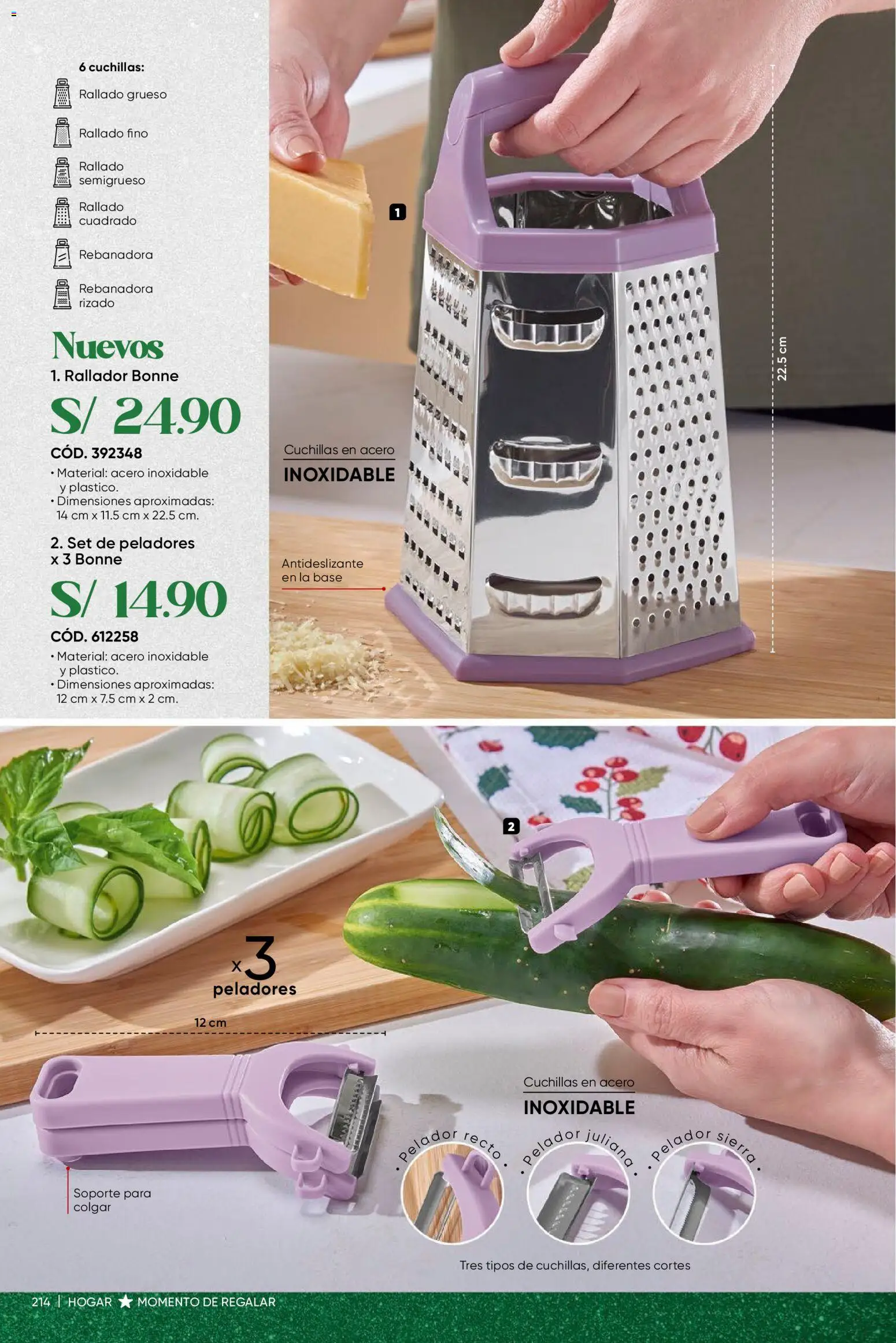 Catálogo Azzorti válido desde 03.11.2025 | Página: 216 | Productos: Rallador