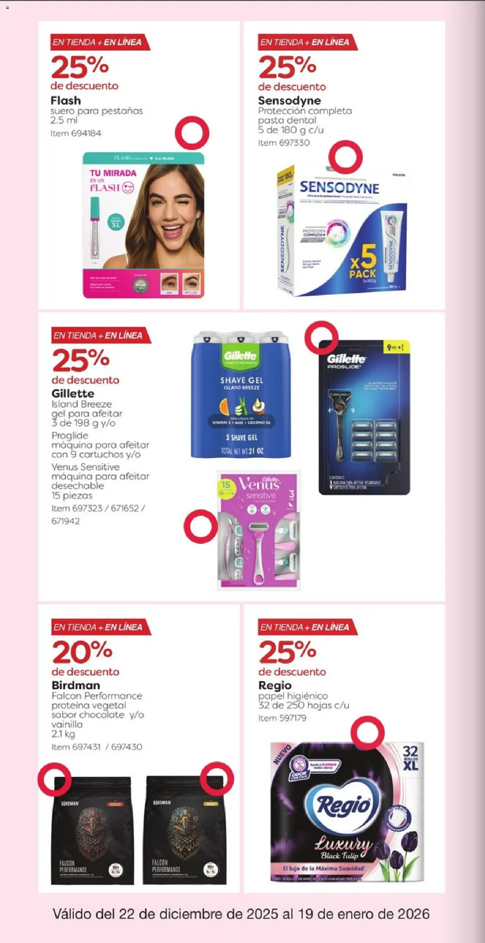 Nuevas ofertas de Costco válidas en toda la República Mexicana desde el 22.12.2025. ¡Encuentra las mejores ofertas en Costco catálogo! | Página: 32 | Productos: Pasta dental, Serum, Chocolate, Pasta
