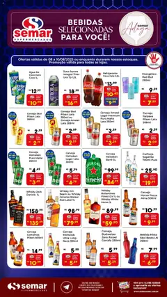 Semar Supermercado - Ofertas Adega - Pré-Visualização do folheto da loja Semar Supermercado, válido de 08.08.2025