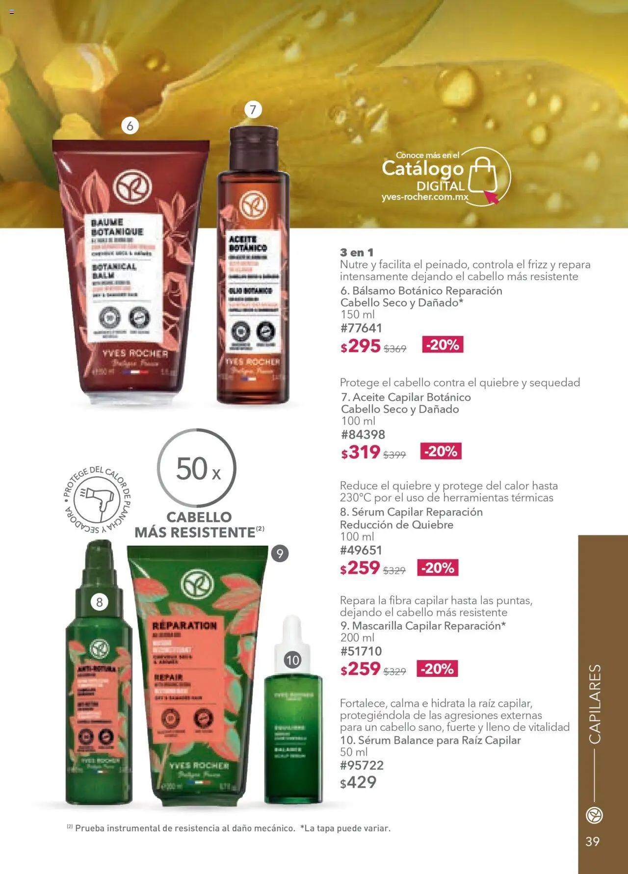 Nuevas ofertas de Yves Rocher válidas en toda la República Mexicana desde el 18.09.2025. ¡Encuentra las mejores ofertas en Yves Rocher - Campaña 13 2025! | Página: 39 | Productos: Secadora, Aceite, Bálsamo, Mascarilla