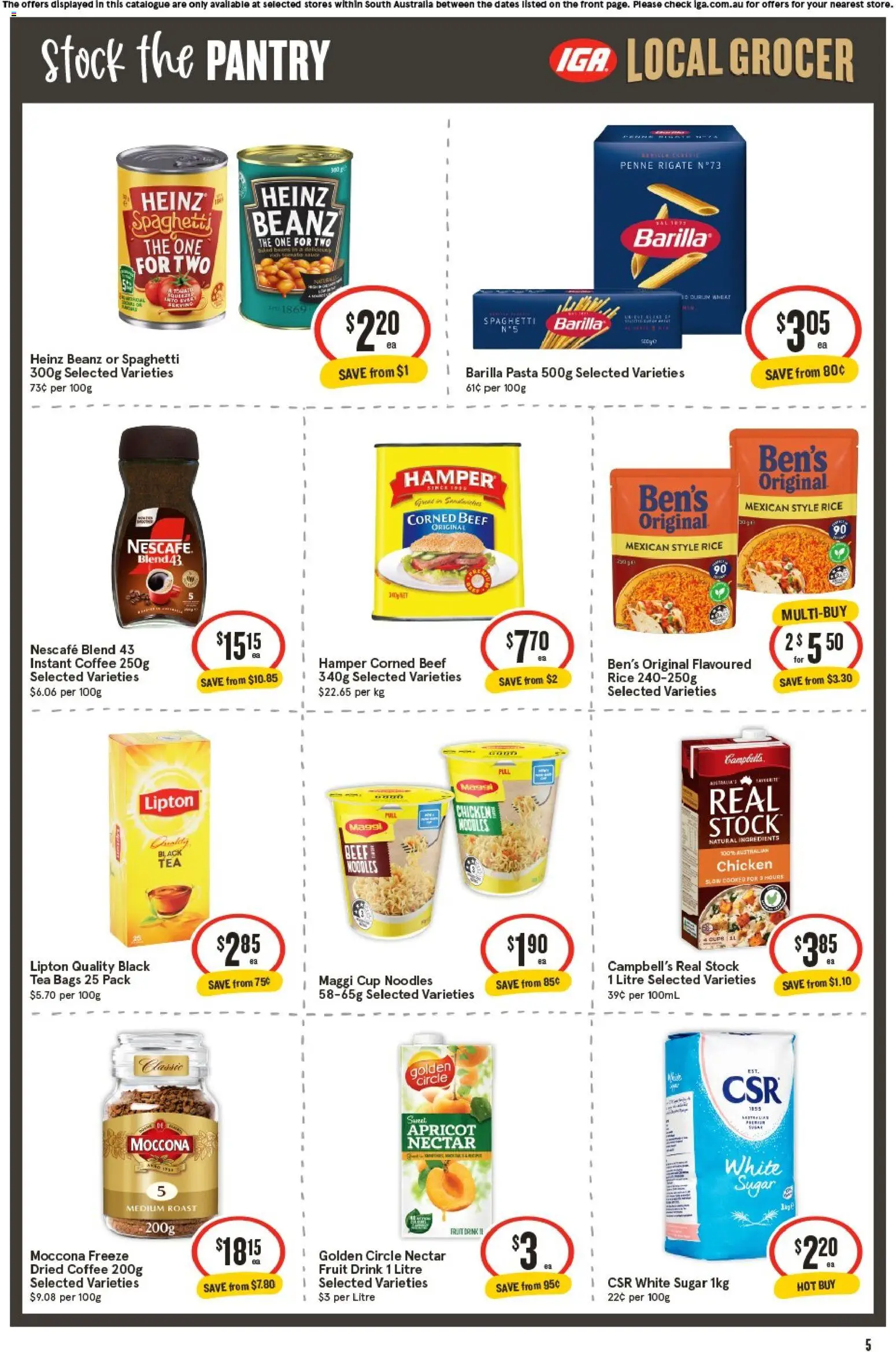 IGA catalogue - valid from 07.01.2026 | Page: 5 | Products: Cheese, Tomatoes, Plums, Bag