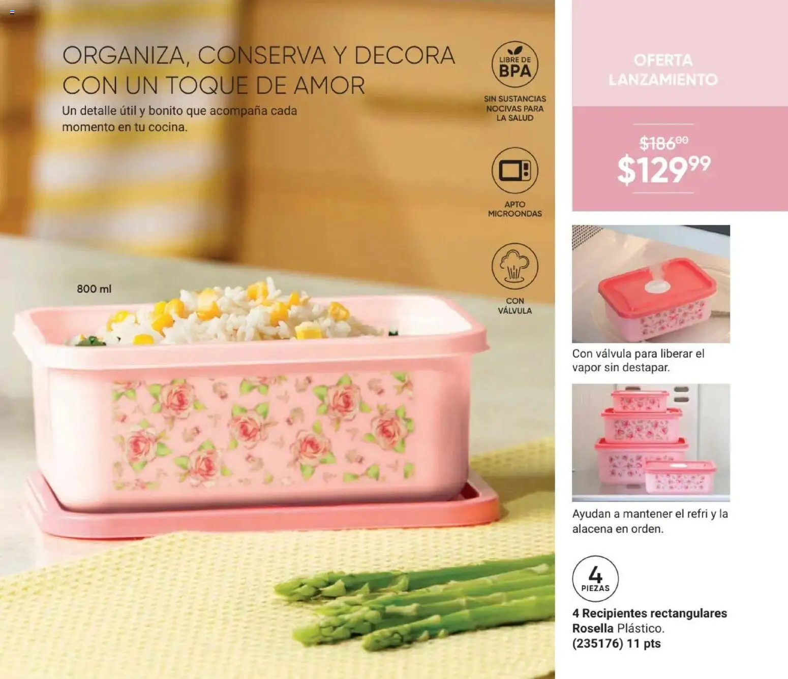 Nuevas ofertas de AVON válidas en toda la República Mexicana desde el 02.04.2026. ¡Encuentra las mejores ofertas en AVON Casa & Estilo 6 2026! | Página: 31 | Productos: Microondas, Válvula, Alacena