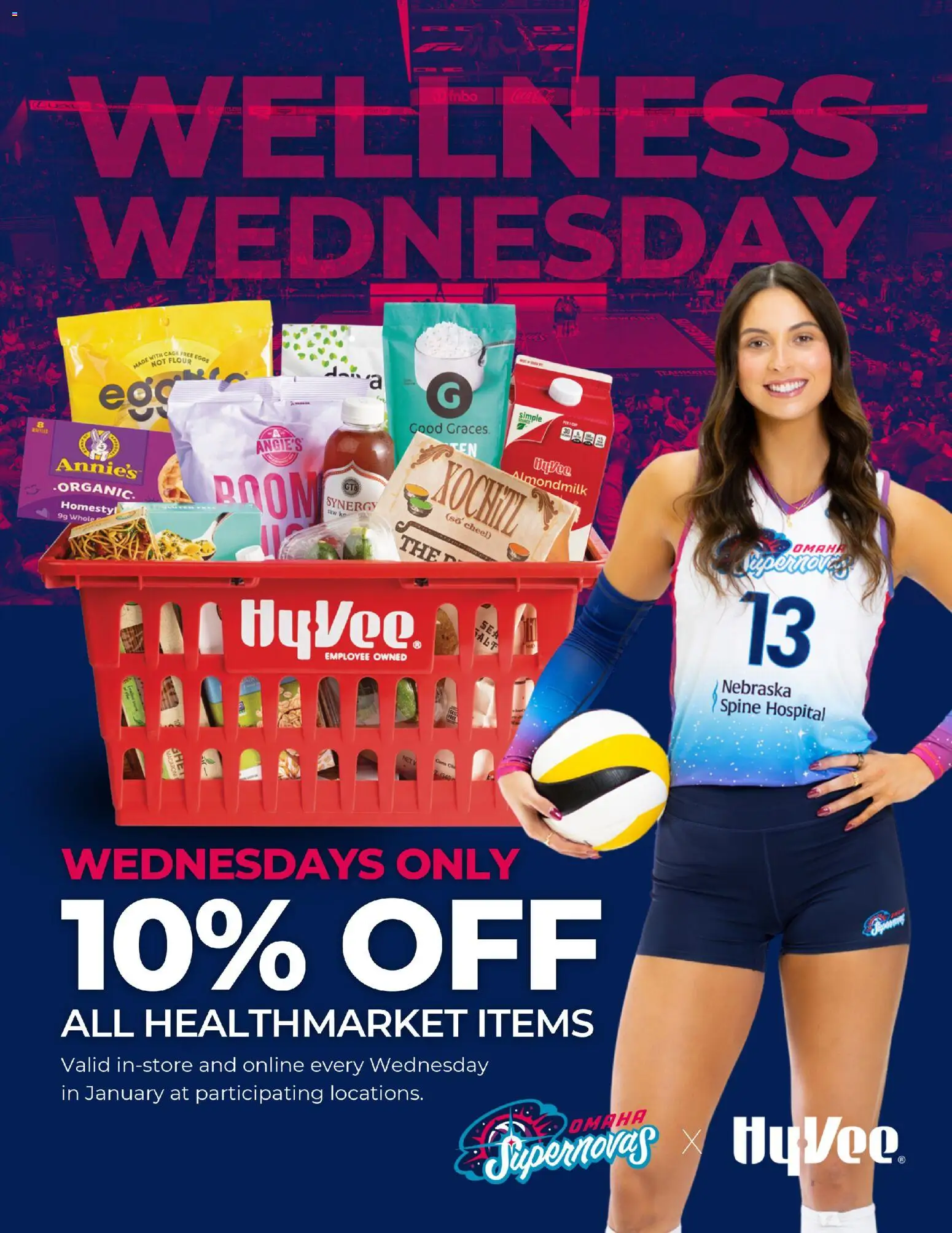 HyVee Wellness Wednesday - valid from 07.01.2026 | Page: 1 | Products: Eggs