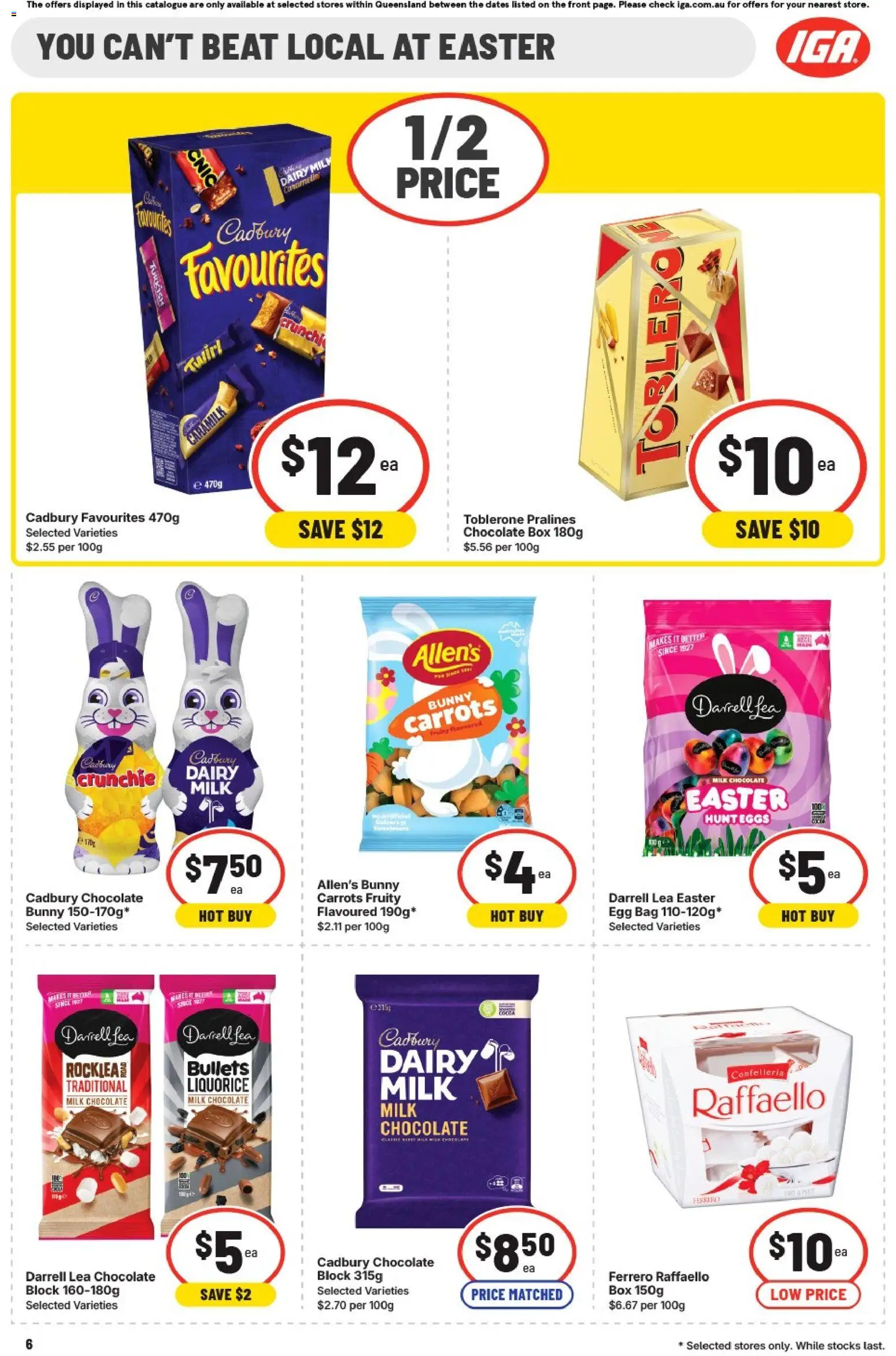 IGA catalogue - valid from 04.03.2026 | Page: 9 | Products: Box, Milk, Chocolate, Bag