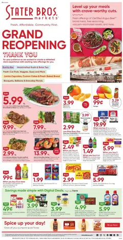 Preview of Stater Bros weekly ads valid from 20.08.2025