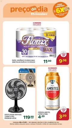 Supermercado Guanabara - Ofertas da semana - Pré-Visualização do folheto da loja Supermercado Guanabara, válido de 09.01.2026
