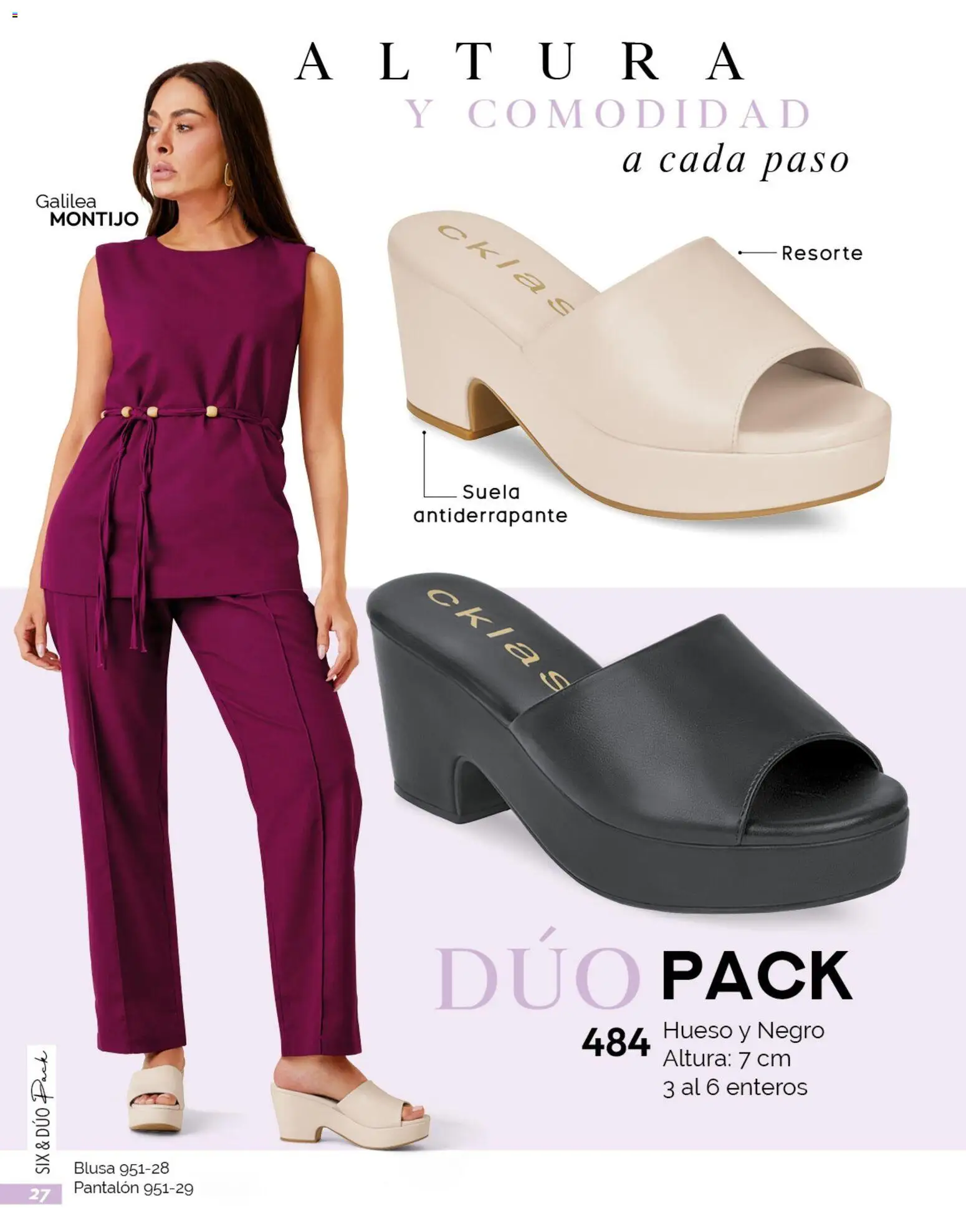 Nuevas ofertas de Cklass válidas en toda la República Mexicana desde el 02.01.2026. ¡Encuentra las mejores ofertas en Cklass catálogo Six & Dúo pack! | Página: 28 | Productos: Blusa